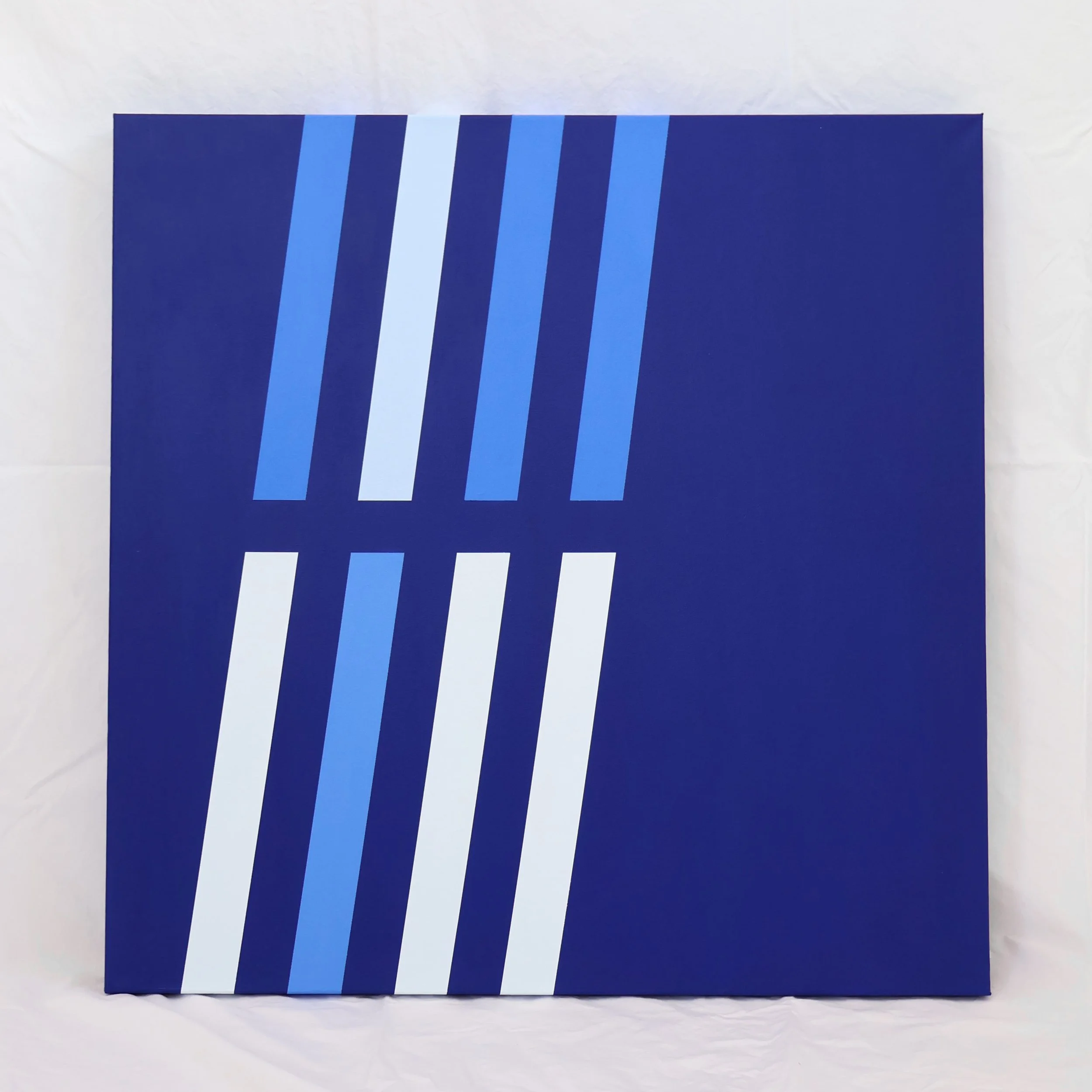 Varsity Blue - 24x24