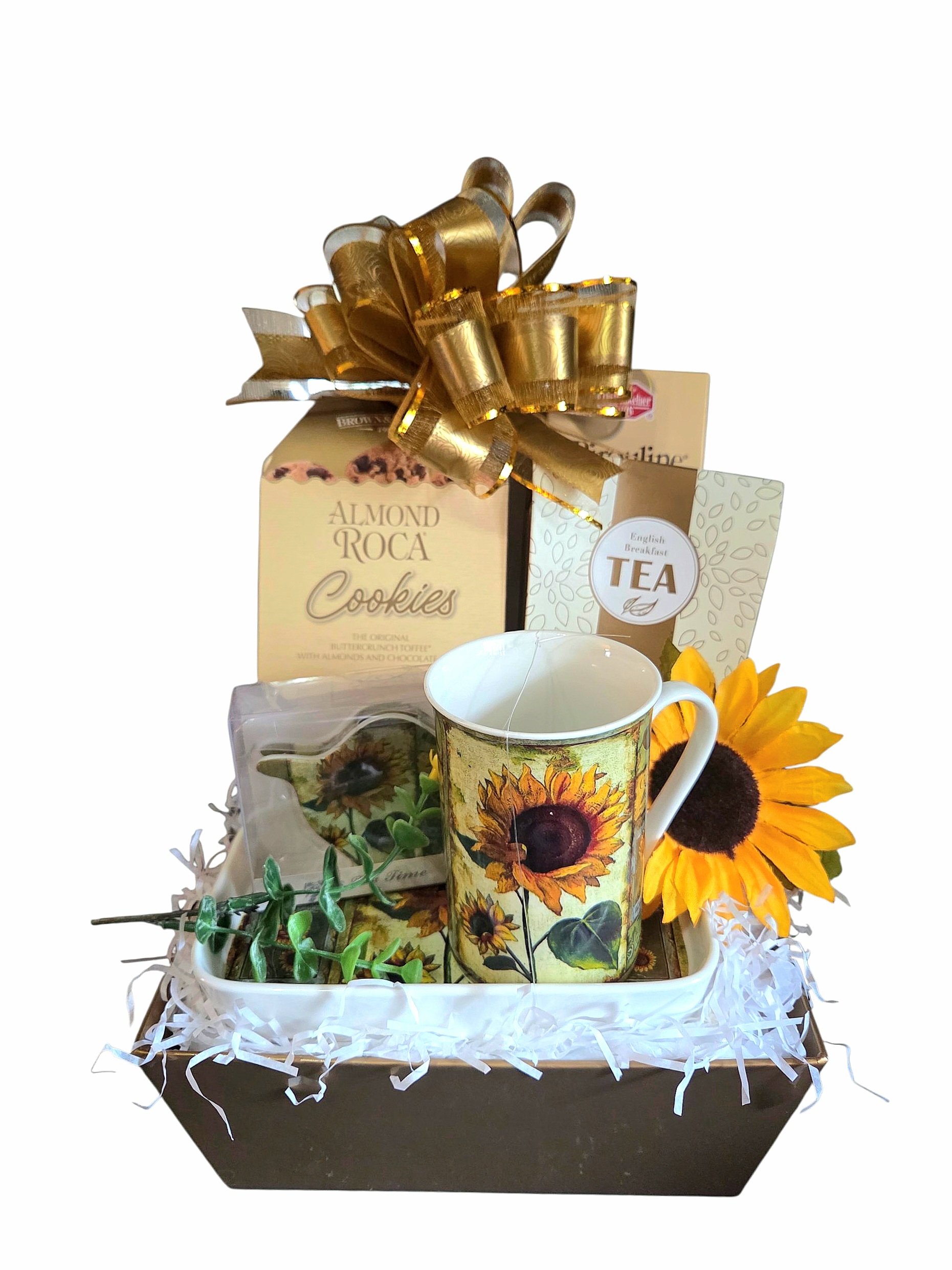Luxury Sunflower Tea Gift Set