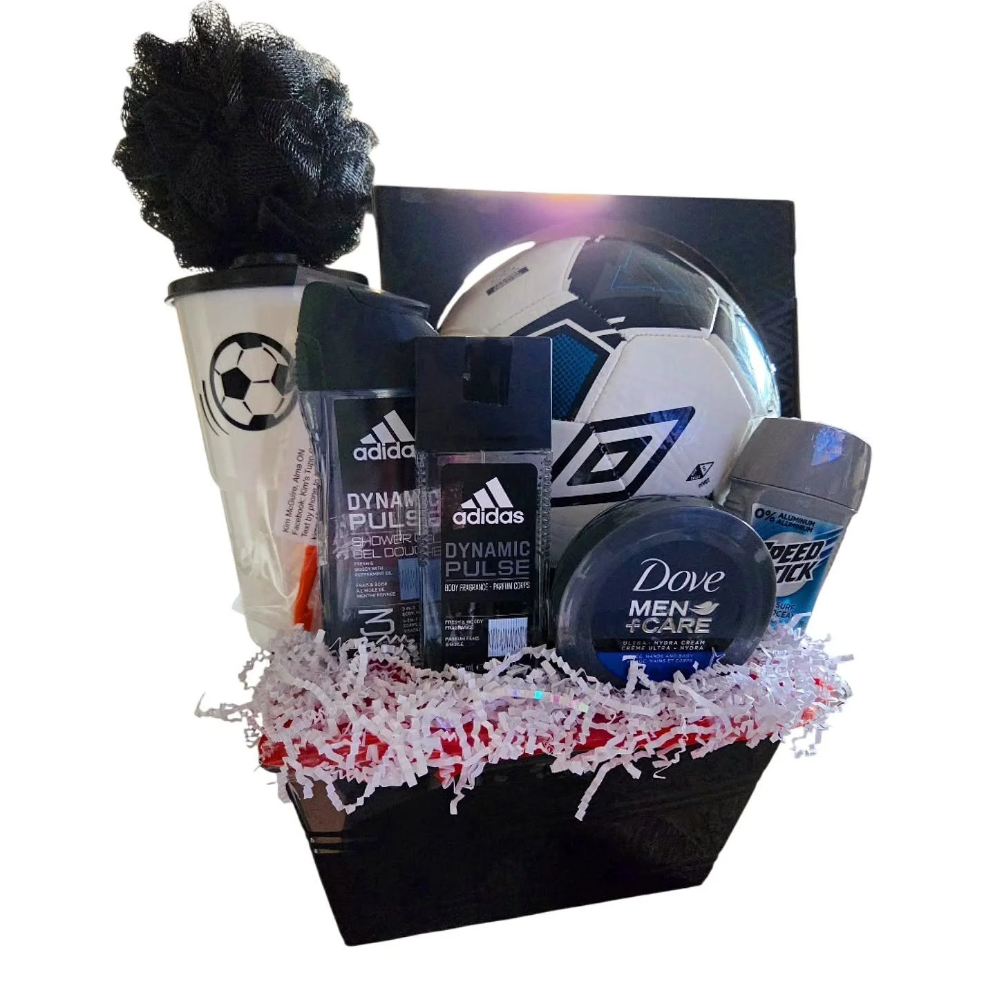 Soccer Deluxe Gift Basket