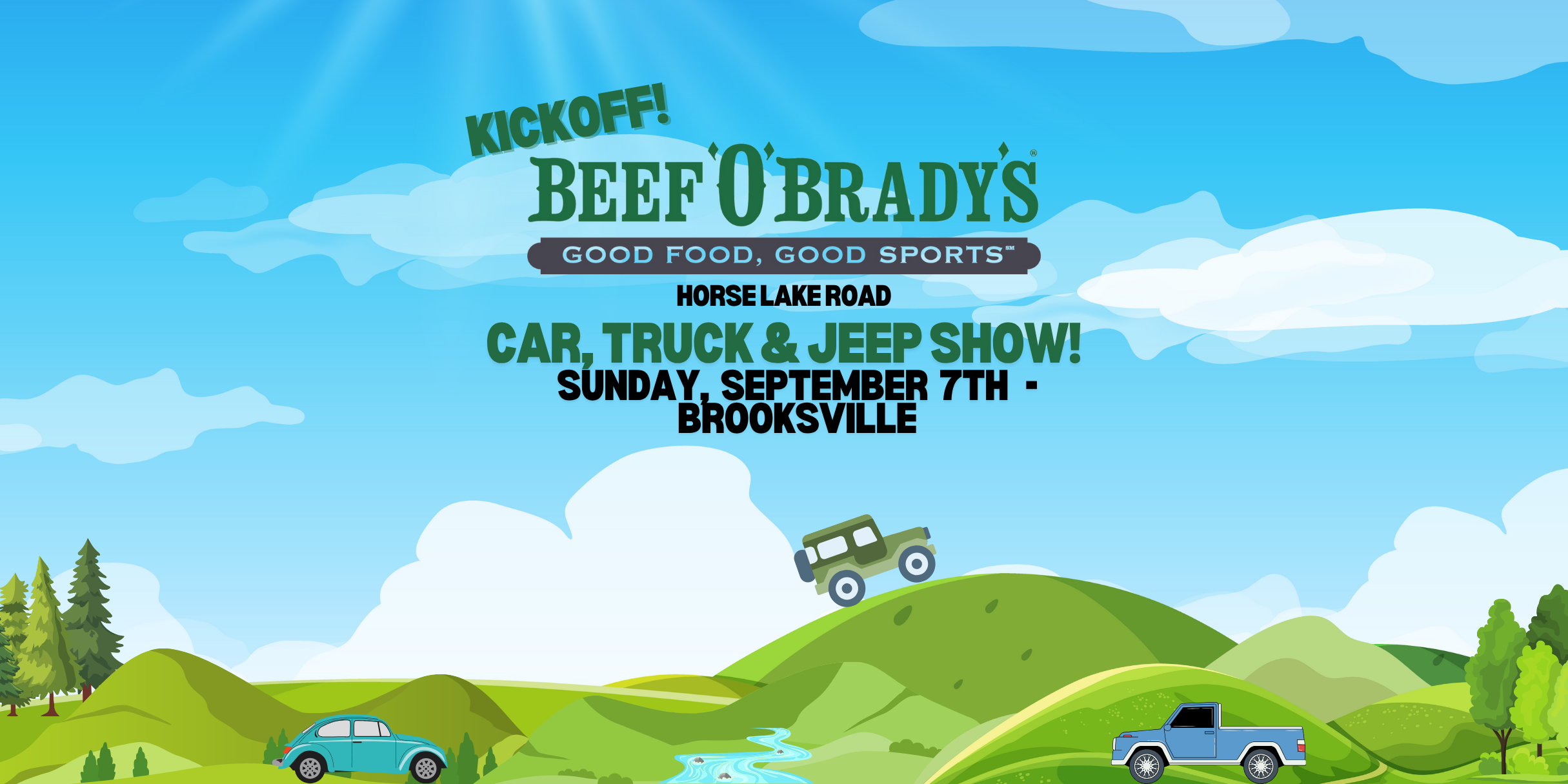 Beef 'O' Brady's Season Kickoff Show!