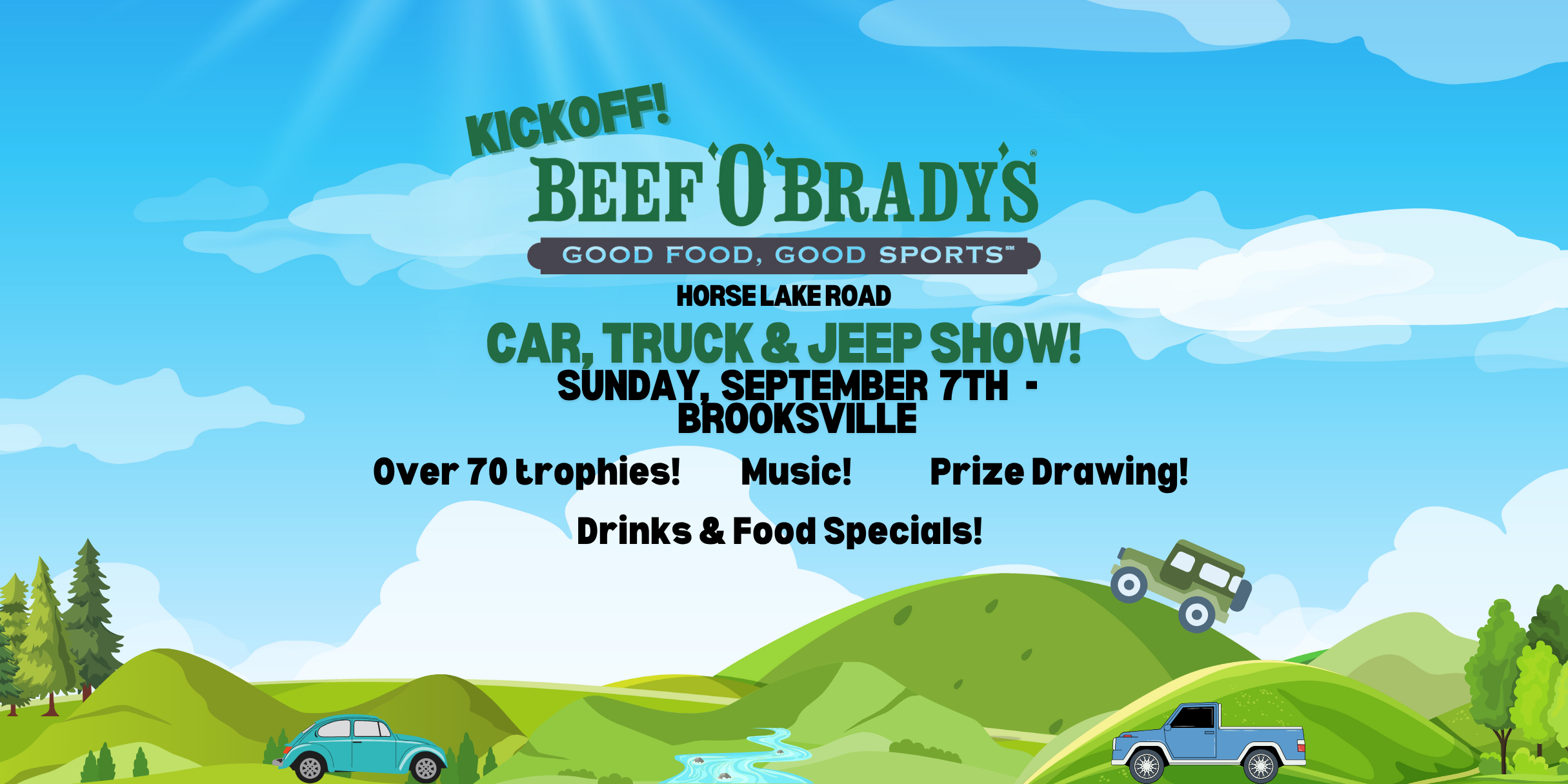 Beef 'O' Brady's Season Kickoff Show!
