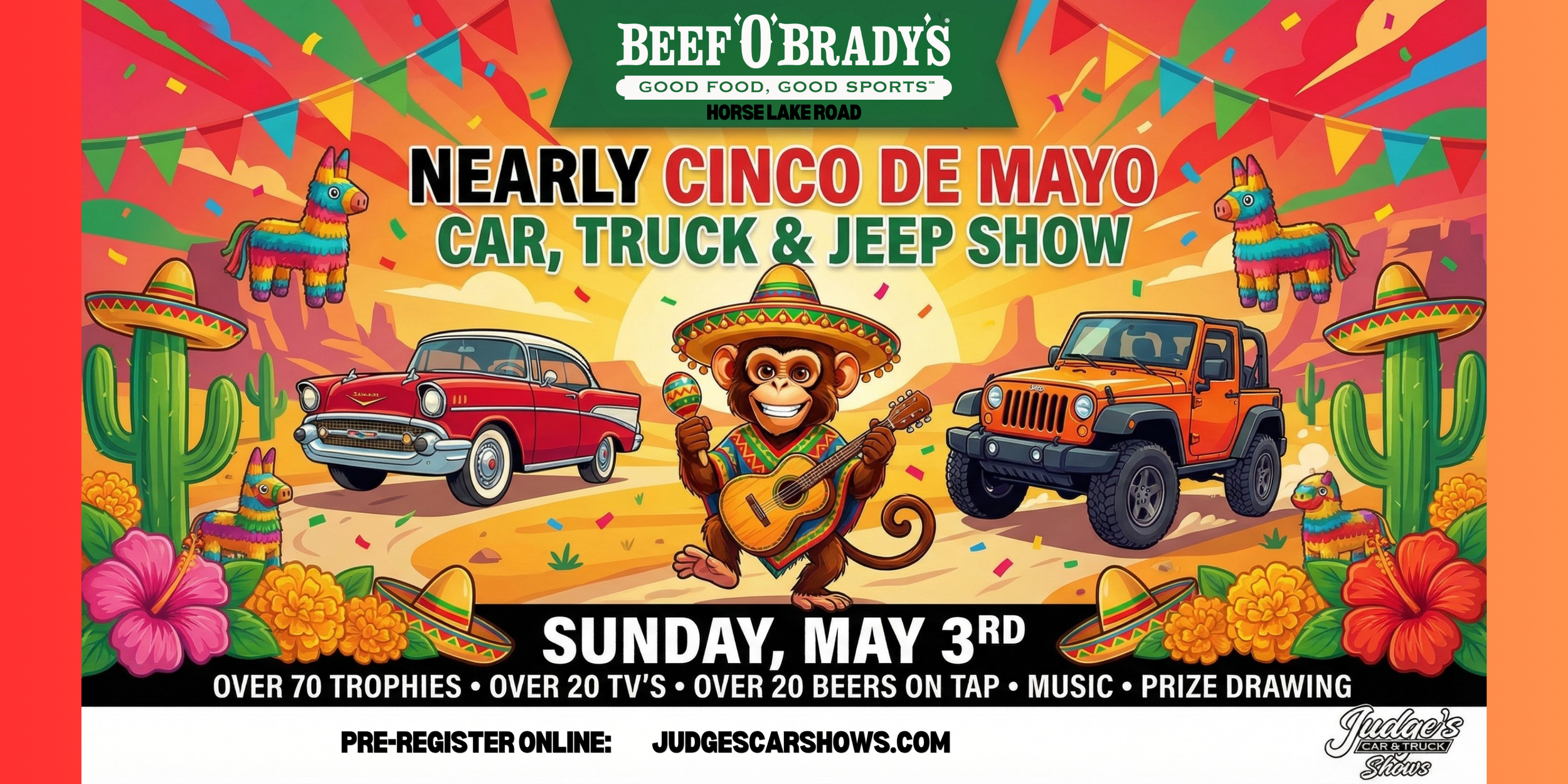 Beef 'O' Brady's Nearly Cinco de Mayo Show!
