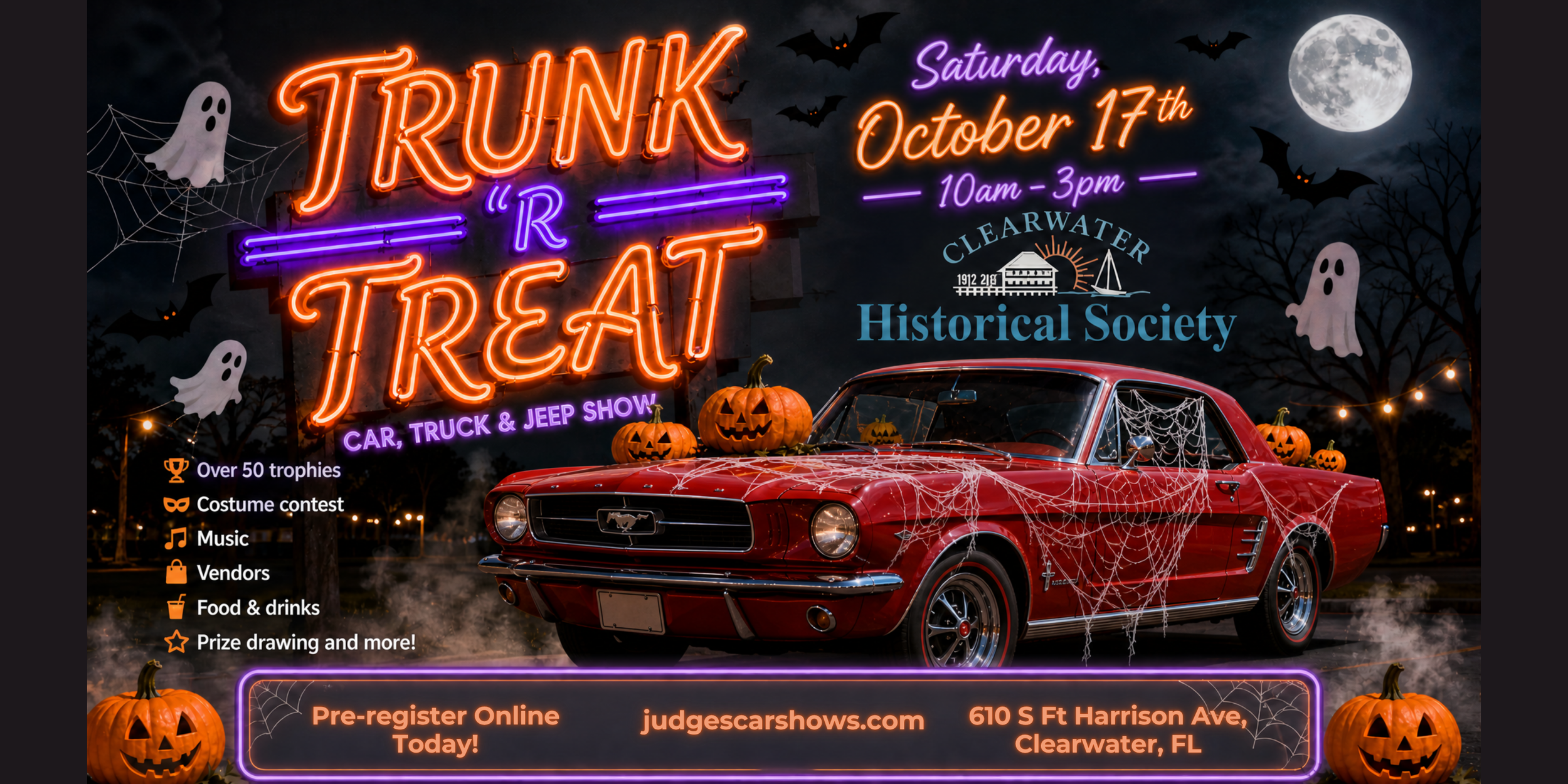 Trunk 'r Treat at Clearwater Historical Society 