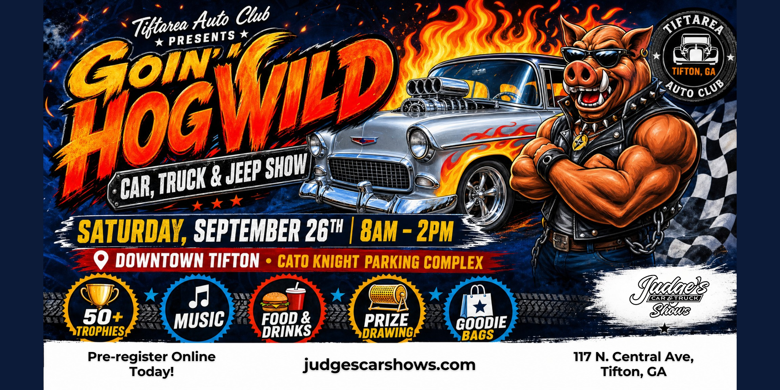 34th Annual Goin' Hog Wild Car, Truck &amp; Jeep Show