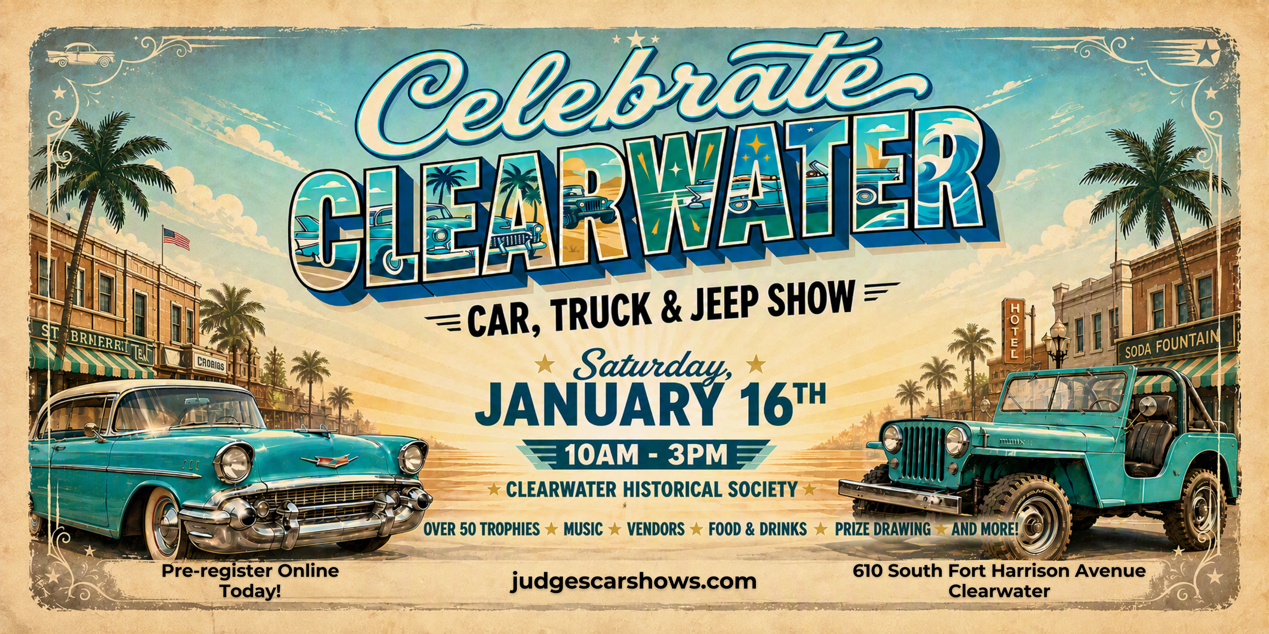 Celebrate Clearwater Car, Truck & Jeep Show