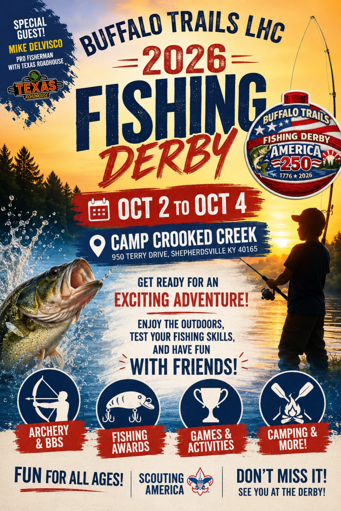 Cub Scout Event Fishing Derby