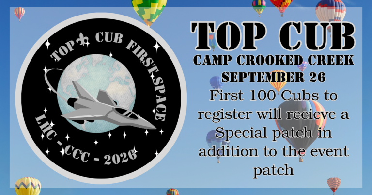 Cub Scout Event-Top Cub