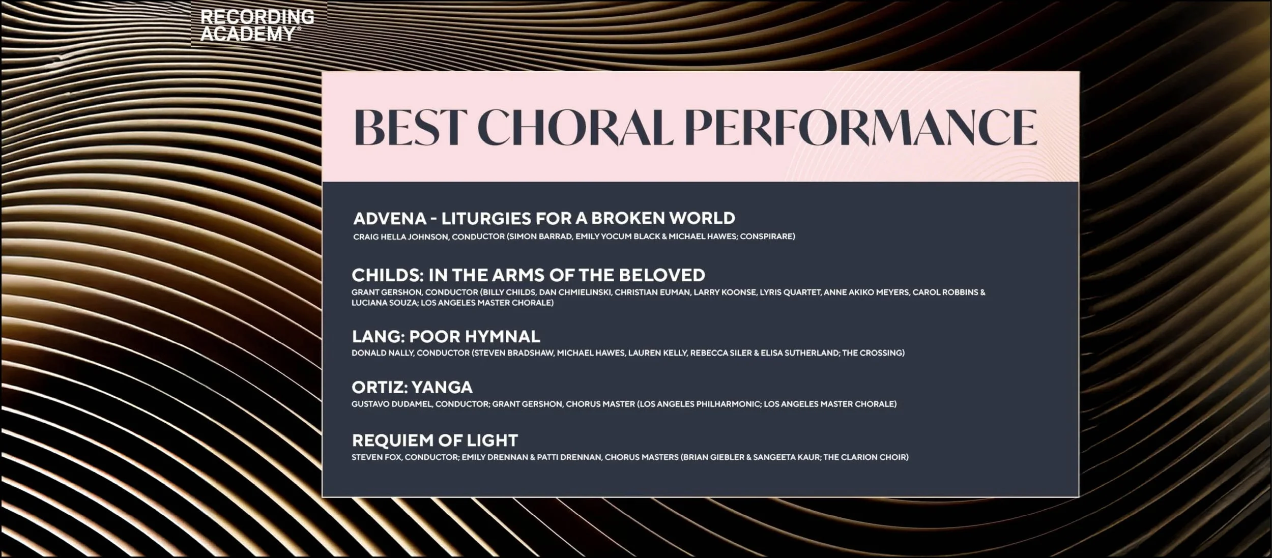 GRAMMY® Nominated!!