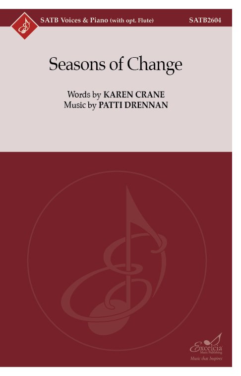 This beautiful song reflects on life’s journey and the way each season shapes who we are. Perfect for spring concerts, this piece offers choirs a meaningful opportunity to connect with audiences through both depth and artistry.