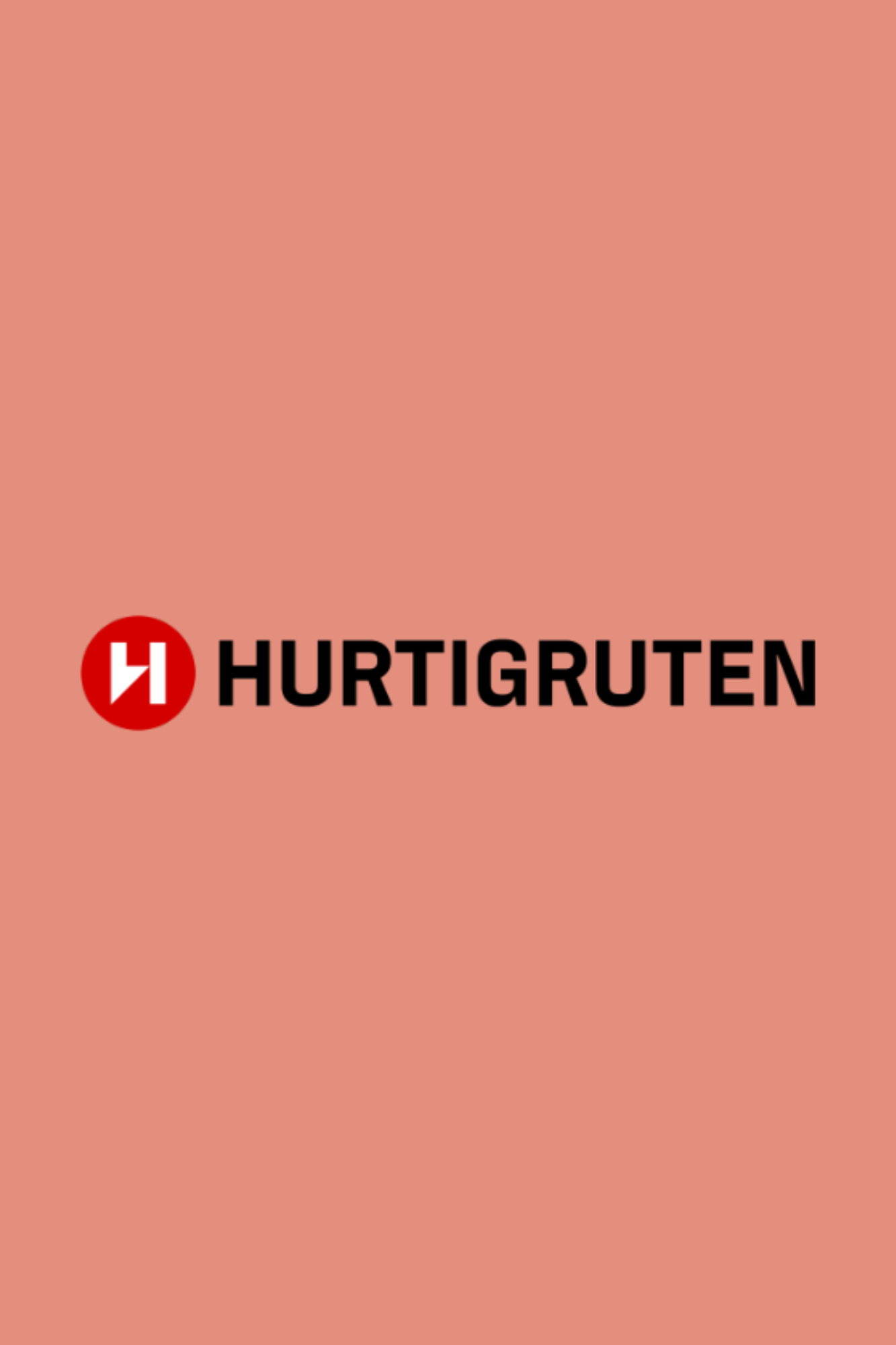 Logo von dem Unternehmen Hurtigruten