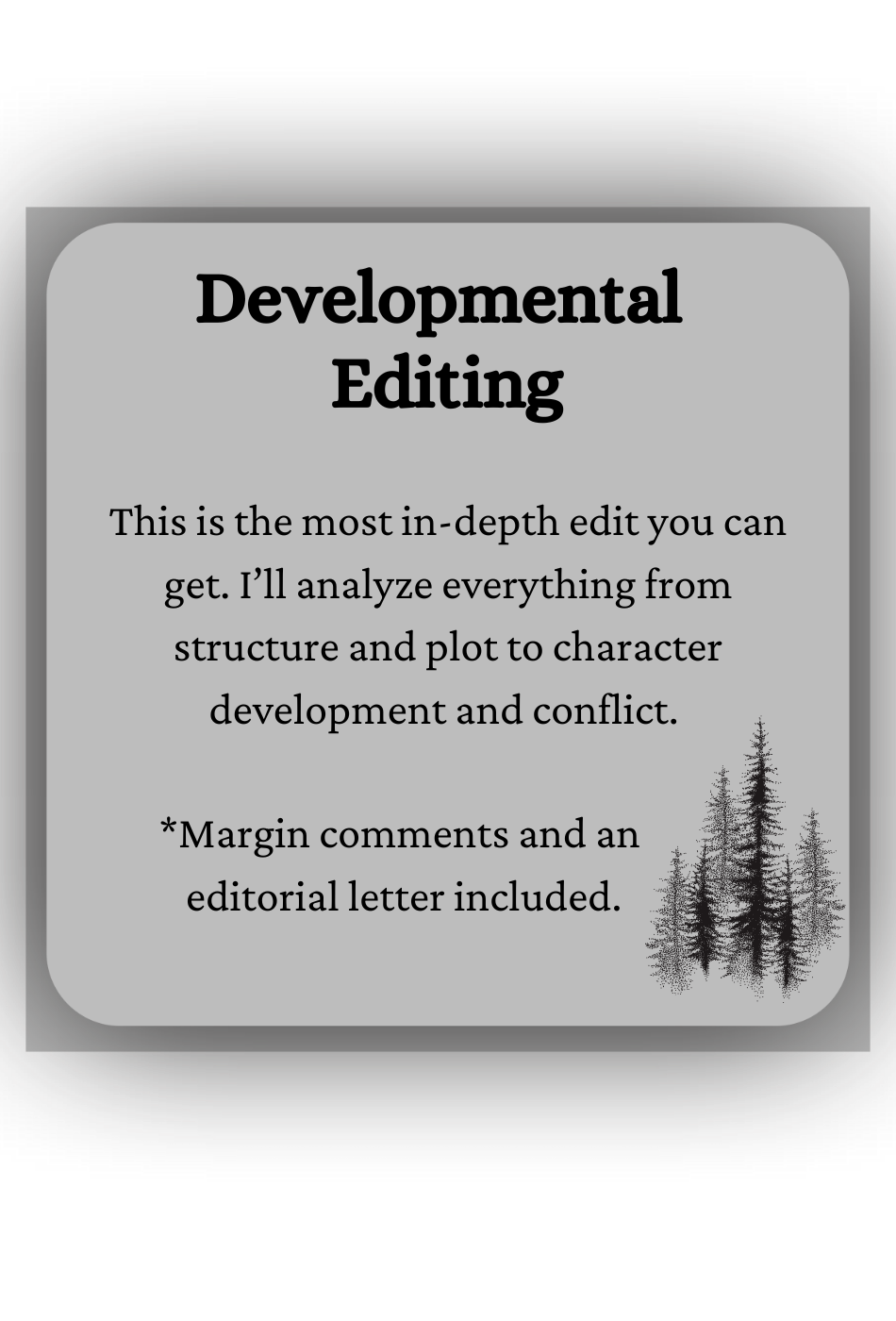 Developmental Editing Jinx Moreland Editing
