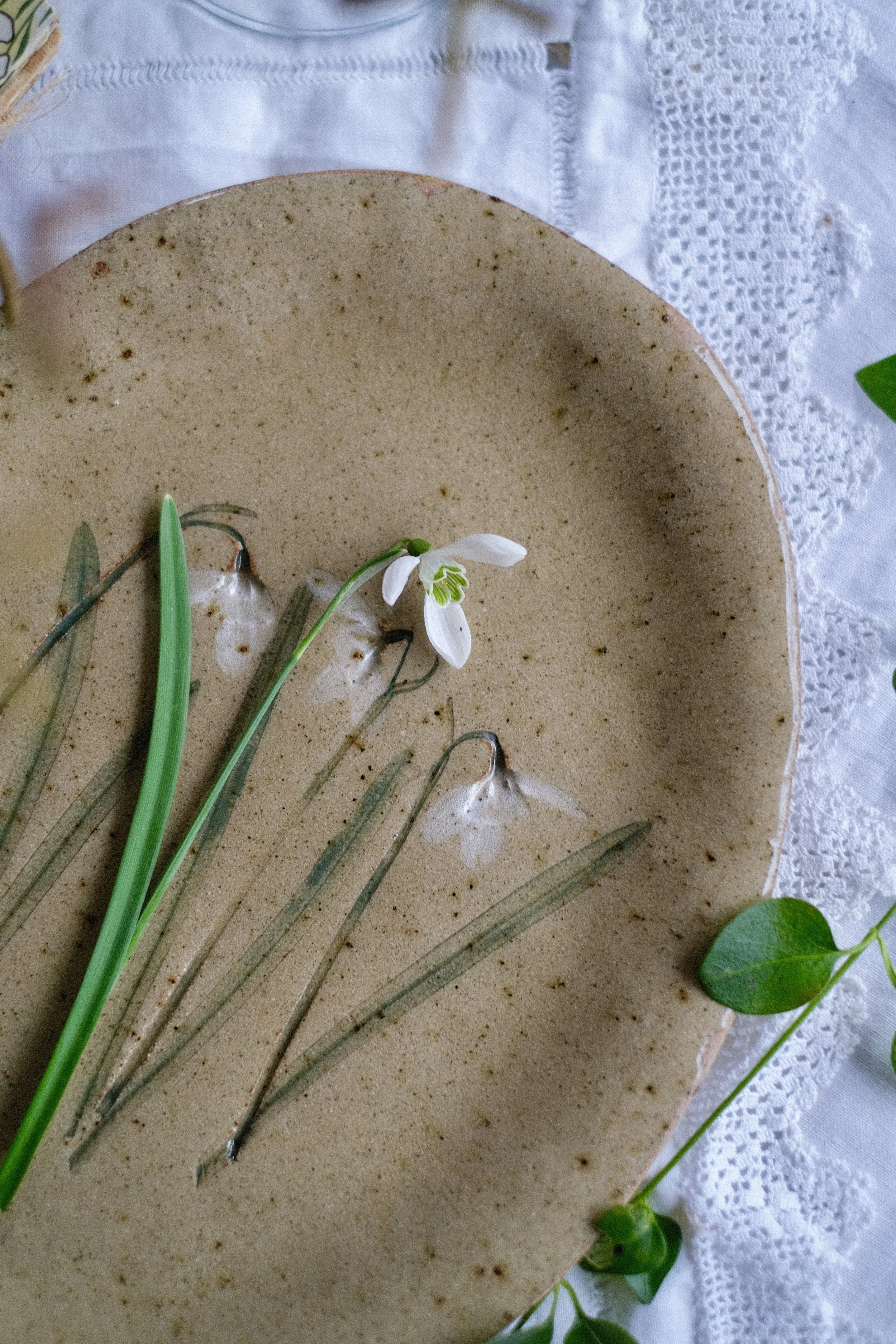 Snowdrop Platter