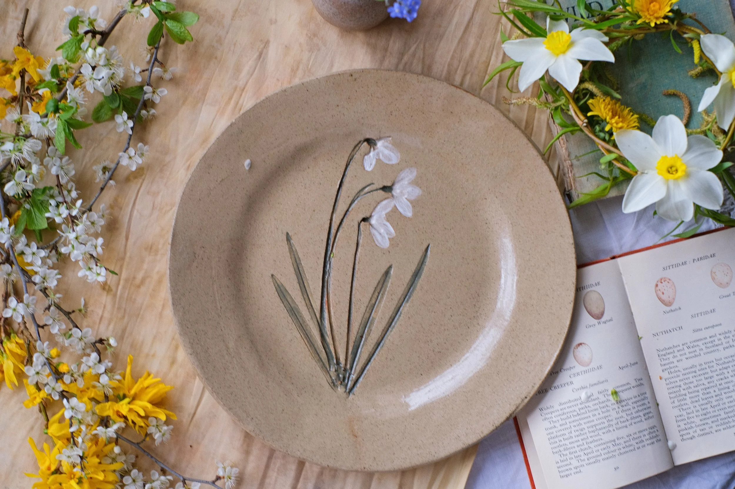 Snowdrop Plate
