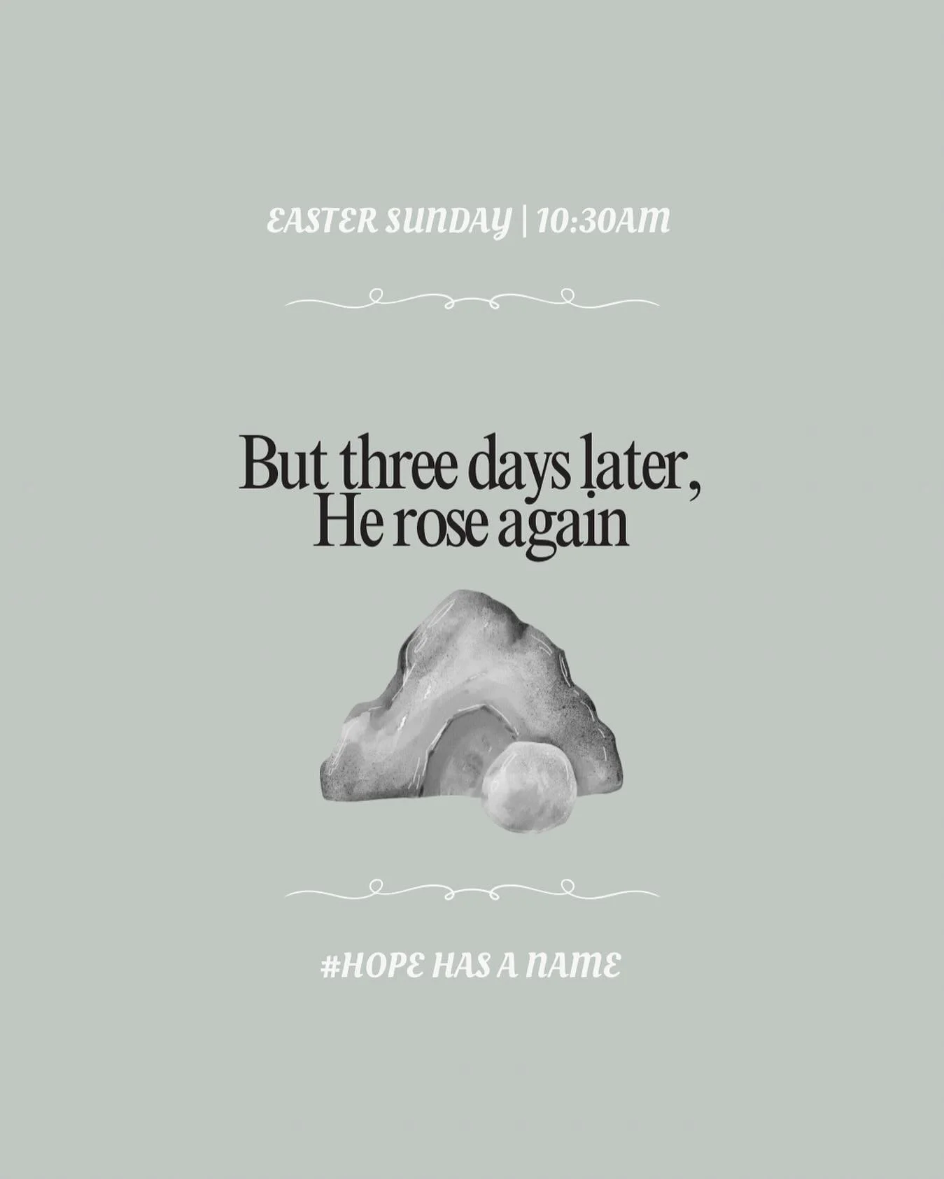 SUNDAY IS COMING 🙌🏽 Have you sent the word out? Have you invited that friend, the neighbour, the person at the checkout? We&rsquo;re declaring the HOPE of the world this Easter, don&rsquo;t let this opportunity be missed! #hopehasaname #eastersunda