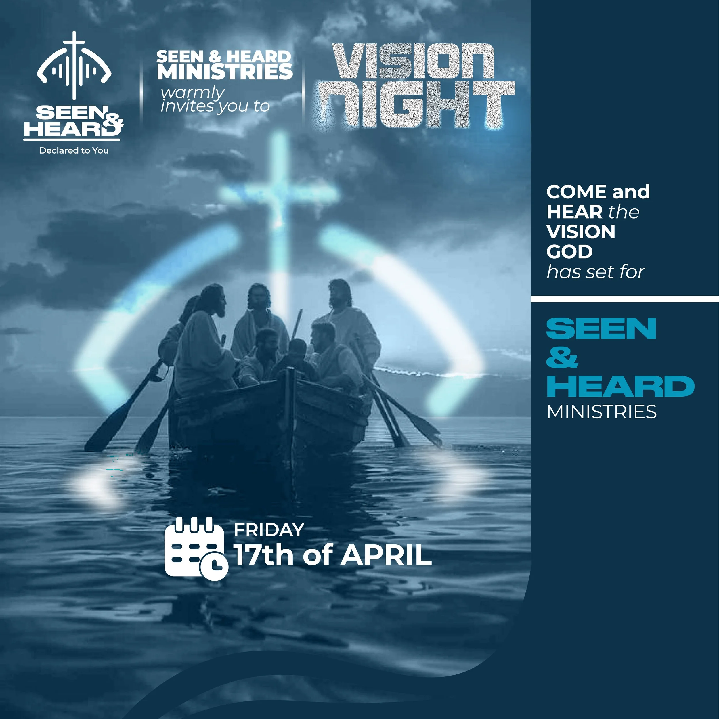 Seen & Heard Ministry Launch Night 