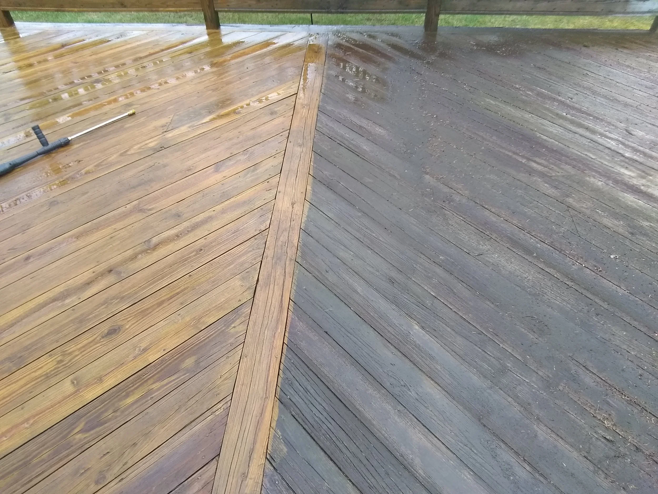 deck cleaning