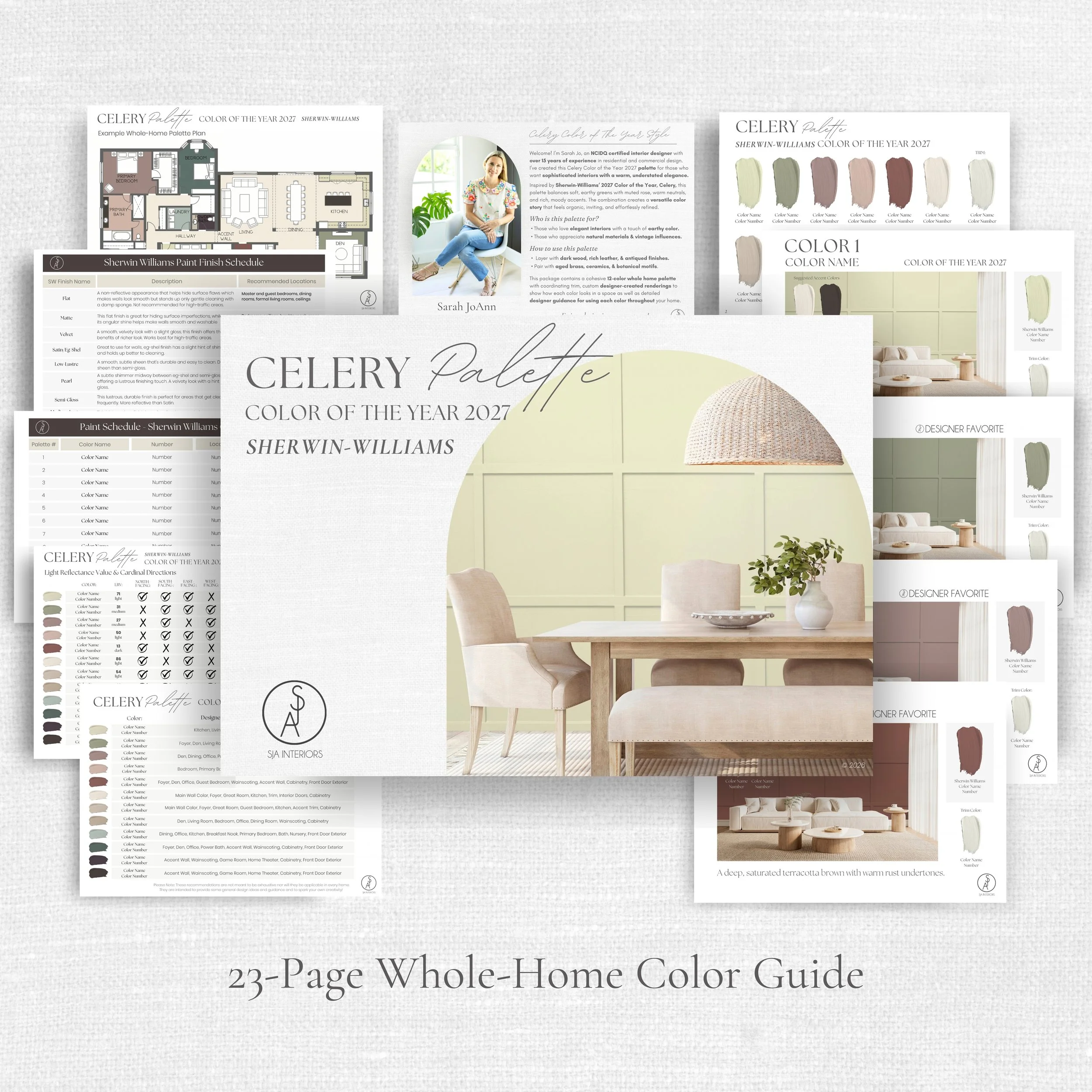 Sherwin Williams Celery Palette Guide.jpg