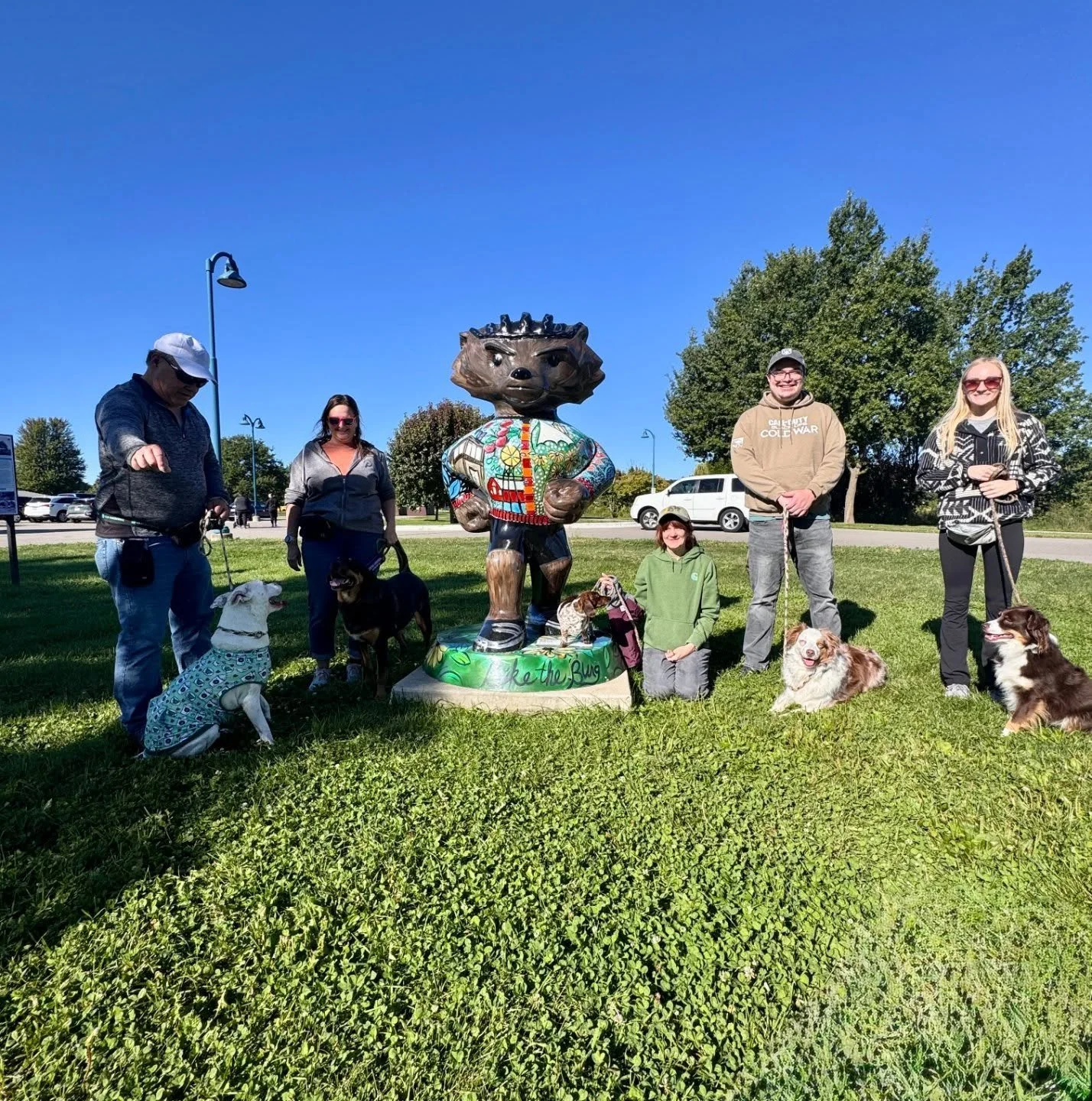 Great day to get out for a walk! 

Thank you for joining us. 🤎🥾