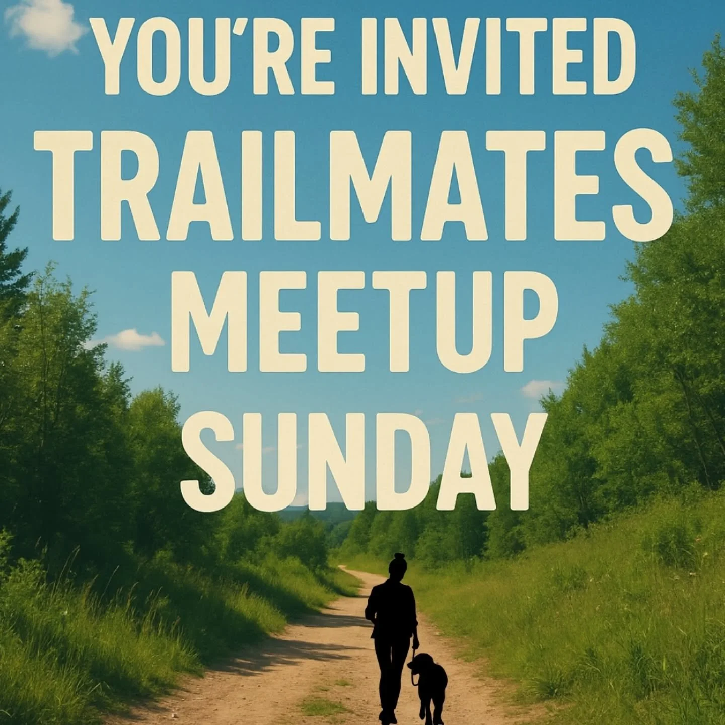 This Sunday, December 7th, we will host our TrailMates meetup from 9:00 to 10:00 a.m. 

Please reach out for additional details. 

See you there!