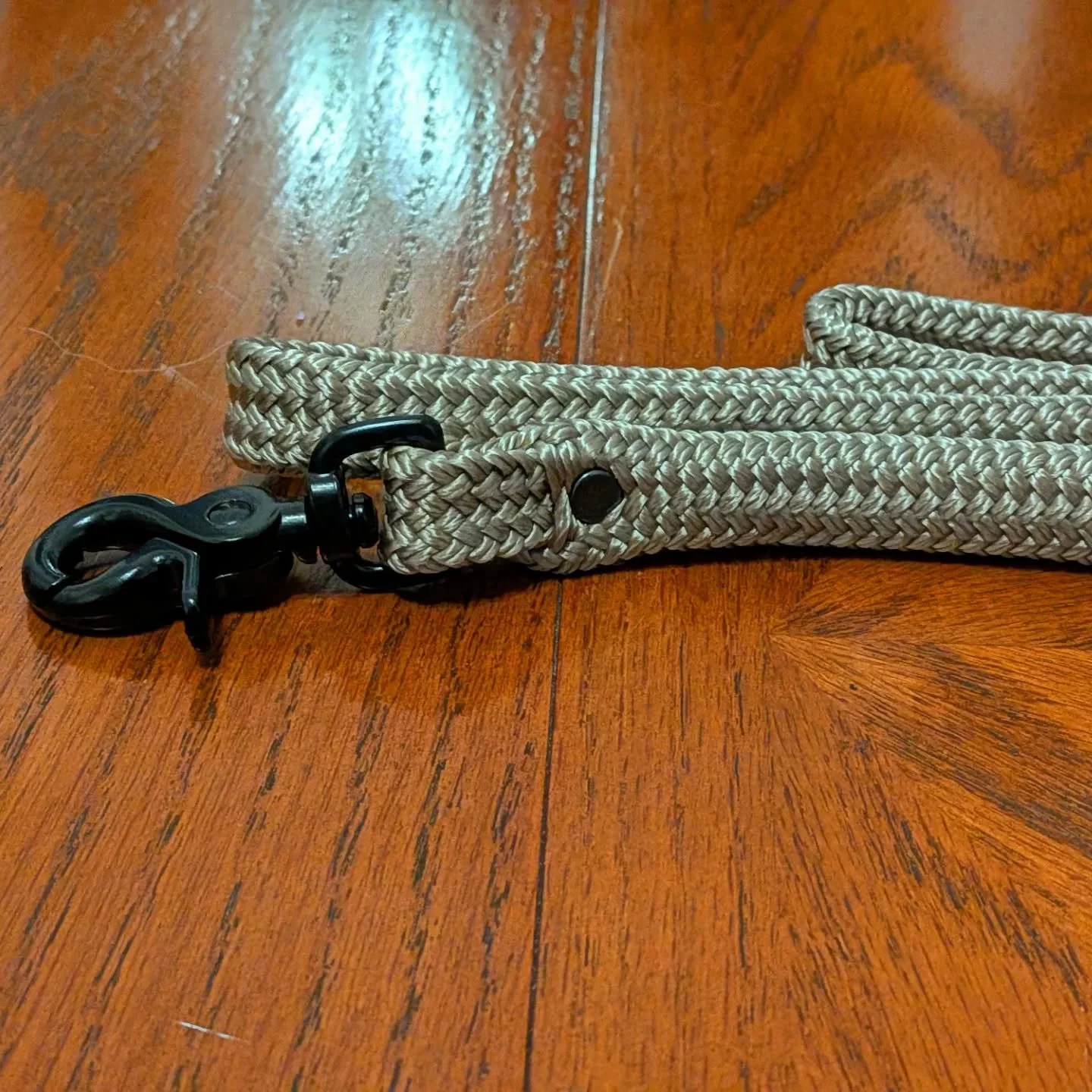 Some examples of how our finishing choices can make a leash feel more you! 

Pictured leashes are as follows:
1) Tan w/Black 
2) Caramel w/Silver
3) Cannary Yellow w/Black
4) Lilac w/Silver
5) Baby Blue w/Silver
6) Turquoise w/Black

We can't wait to