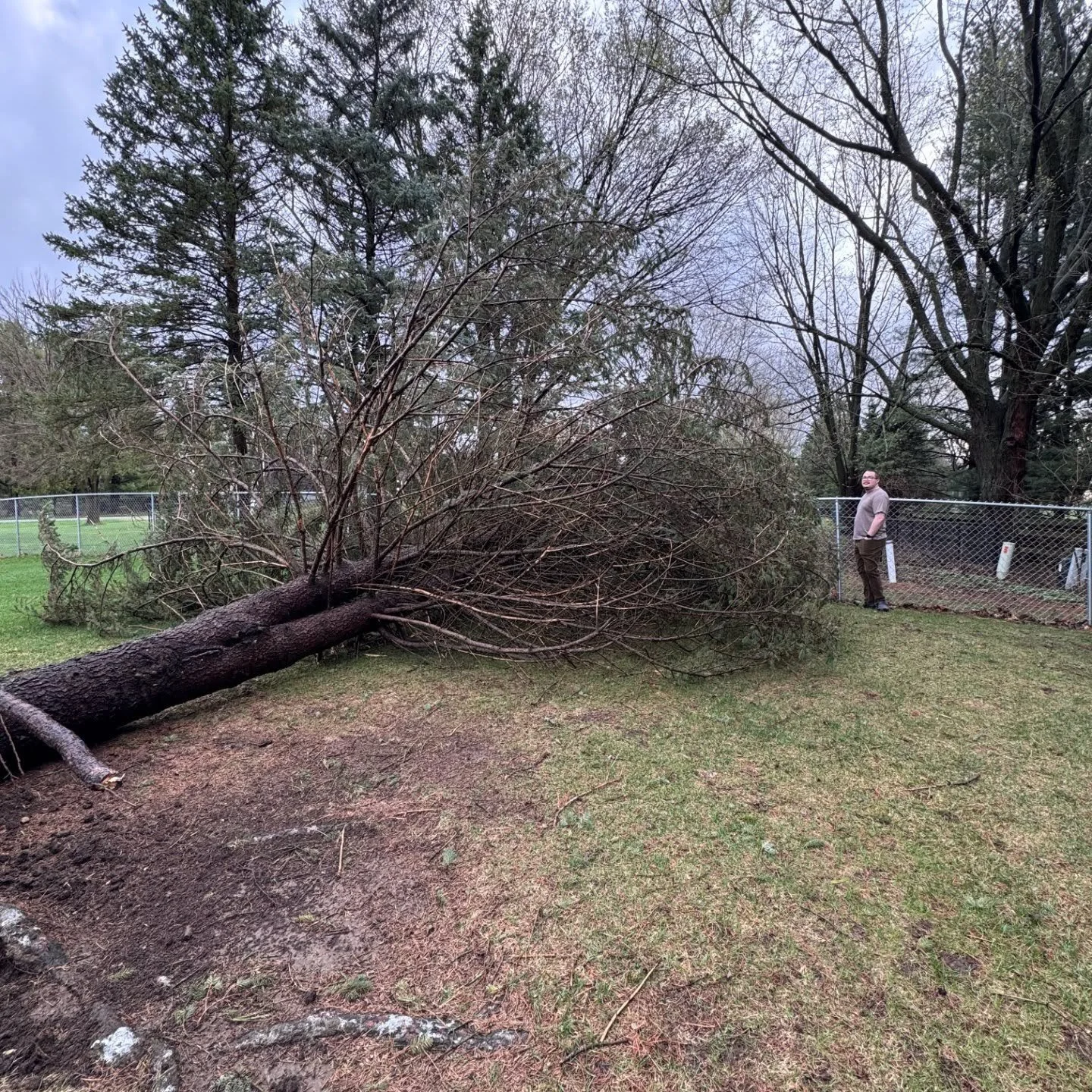 Thank you @sulaibear and family for getting us so far on day one in a major storm. We appreciate all your hard work, we can't even begin to thank you for your help!