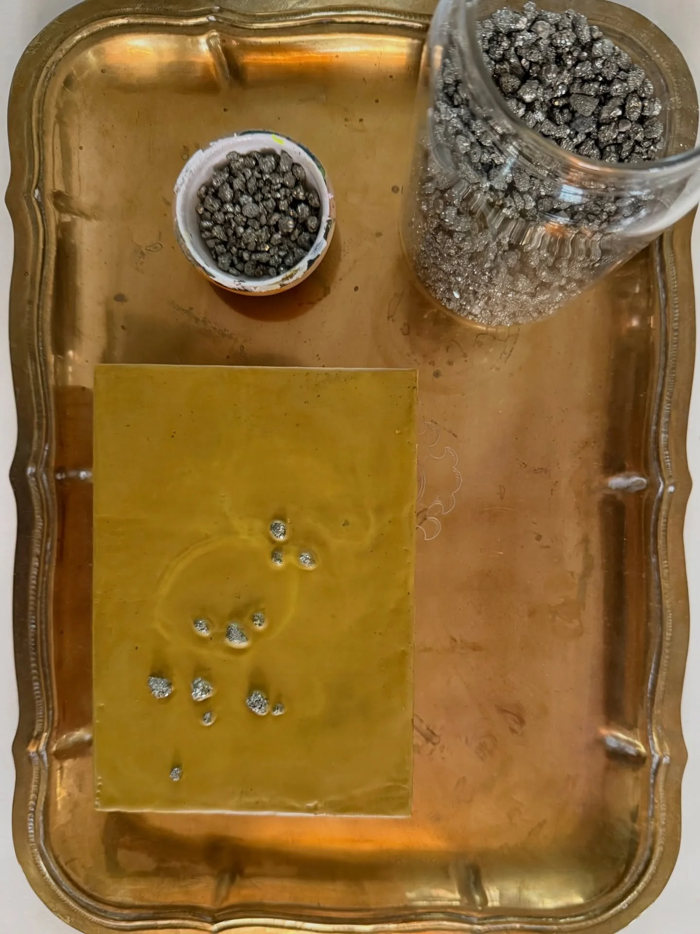 Studio Ledger 03
Nothing I love more than materials and using them in unexpected ways in my work