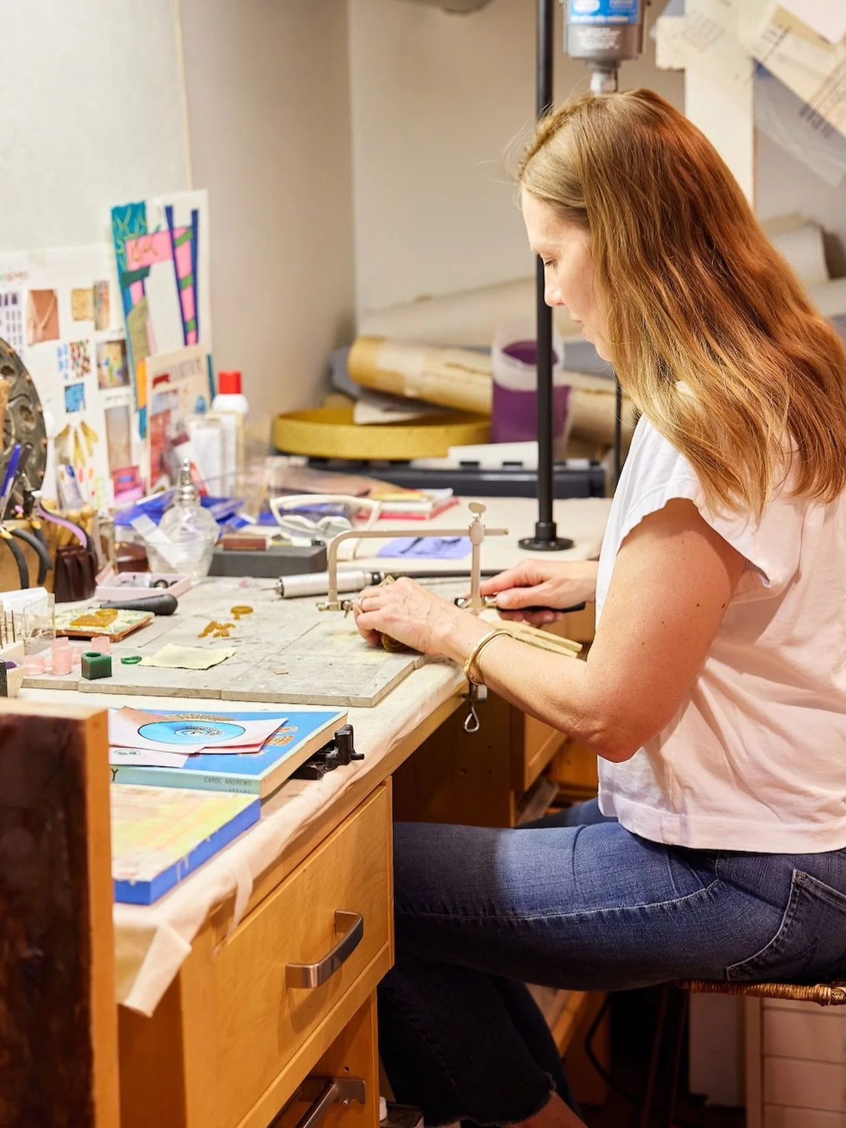 As a woman and a maker, I often think about the quiet strength behind creative work.
The curiosity to follow an idea wherever it leads.
The instinct to trust intuition.
The willingness to begin again.
Jewelry and art, like many things women create, a