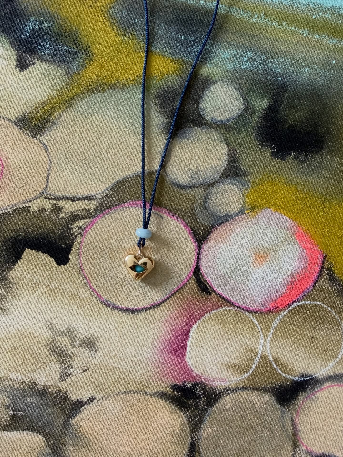 This Mother&rsquo;s Day every jewelry purchase includes an original work on paper from my studio&hellip;a small painting made by hand, chosen to accompany the piece you select. Two things made with intention. One for the body. One for the home. Both 