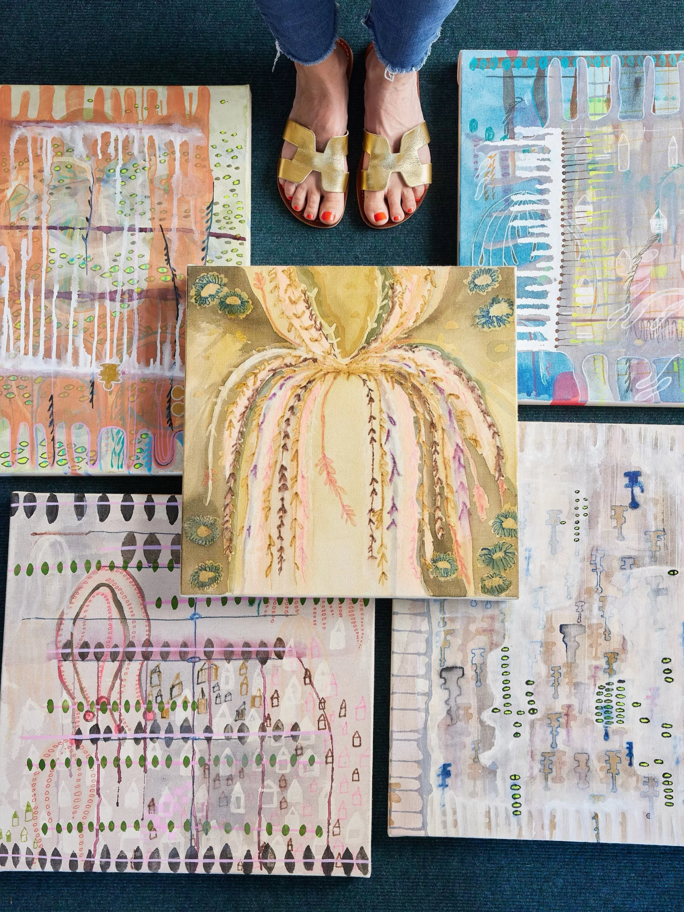 Being where my feet are.
I think so much of collecting is emotional. We are drawn to pieces that reflect something back to us, hold a memory, or simply make us feel something.