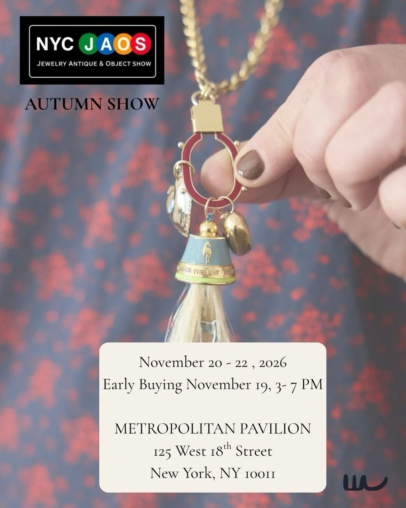 What we choose to keep close. That&rsquo;s the idea behind everything I make, and I&rsquo;m bringing it to NYCJAOS. Come hold a piece, try it on, and see the collection in person. Comment &lsquo;invite&rsquo; to receive complimentary admission 🤍
