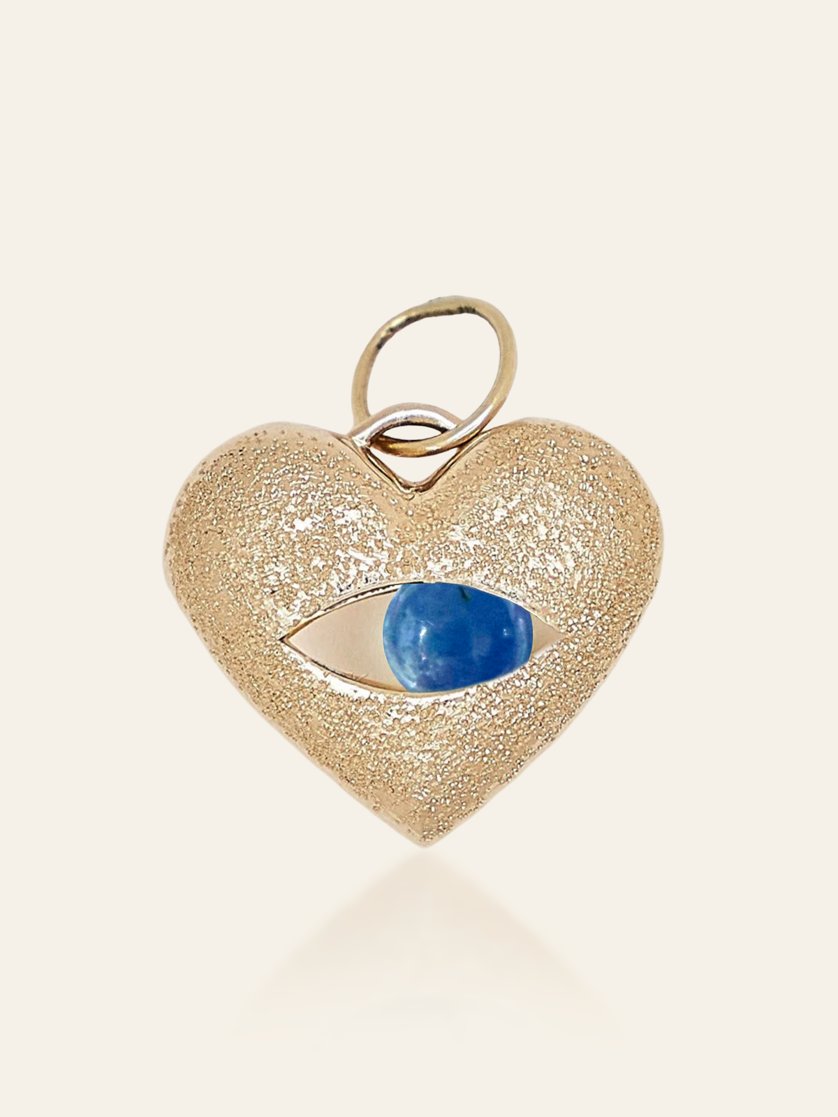 pendant-movingeye-heart-gold14K Gold Moving Eye Heart Pendant, Tanzanite, by Elaine Chong DesignsTANZ.png