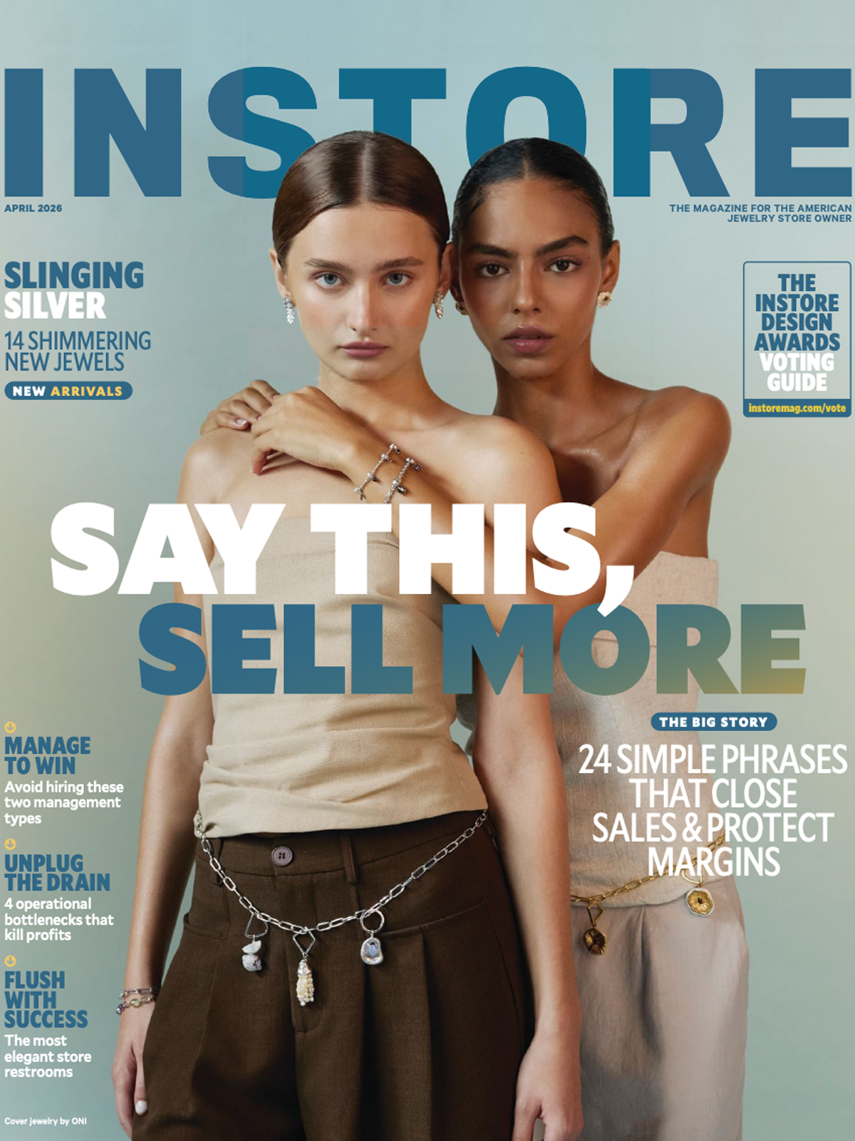 INSTORE,  April 2026. Selected as a featured designer by Ellie Thompson