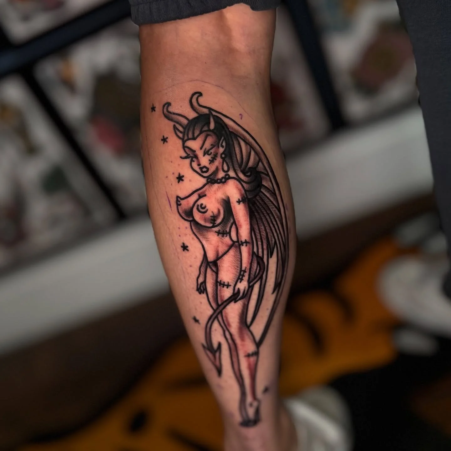 Tattoo at Cry Baby Tattoo in Fort Myers, FL
Walk-ins always welcome!
π 1953 Colonial Blvd
π (239) 887-2438
π crybabytat2.com
βΈ»
#CryBabyTattoo
#FortMyersTattoo
#BoldWillHold
#TraditionalTattoo
#AmericanTraditional
#finelinetattoo
#ThighTattoo
#N