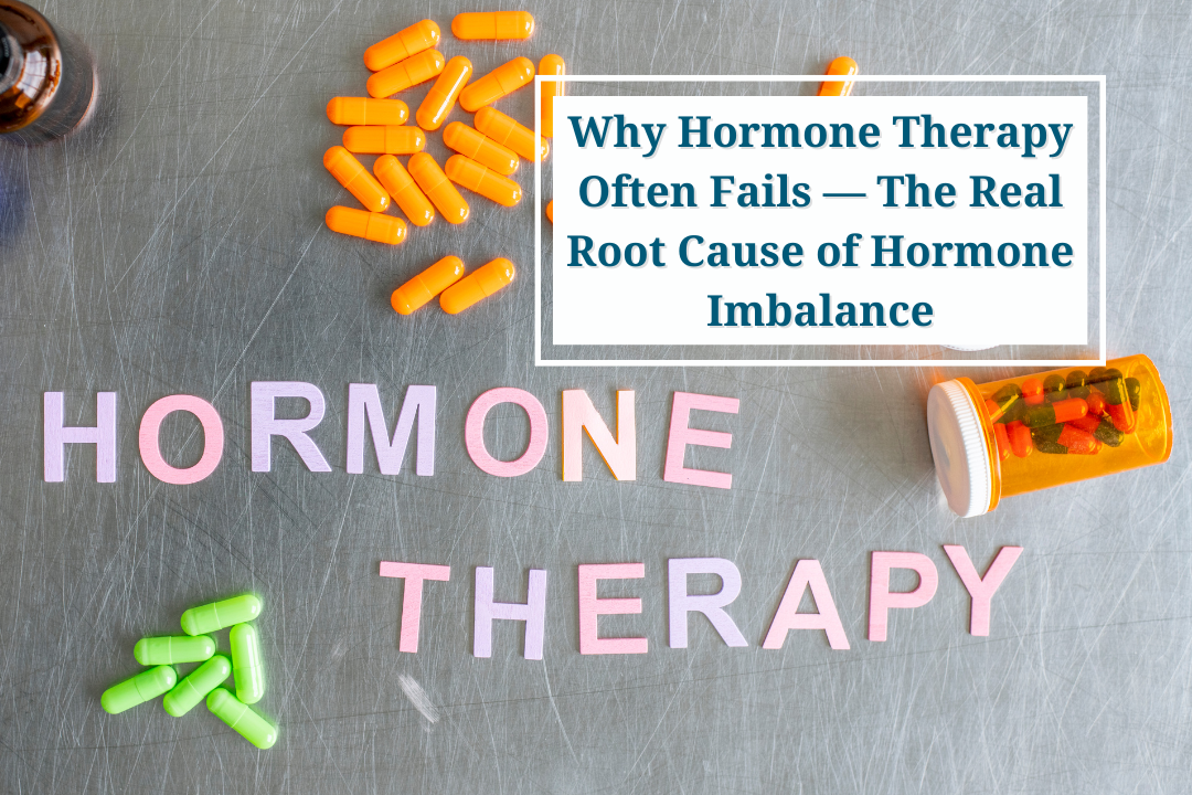 Why Hormone Therapy Often Fails — The Real Root Cause of Hormone Imbalance