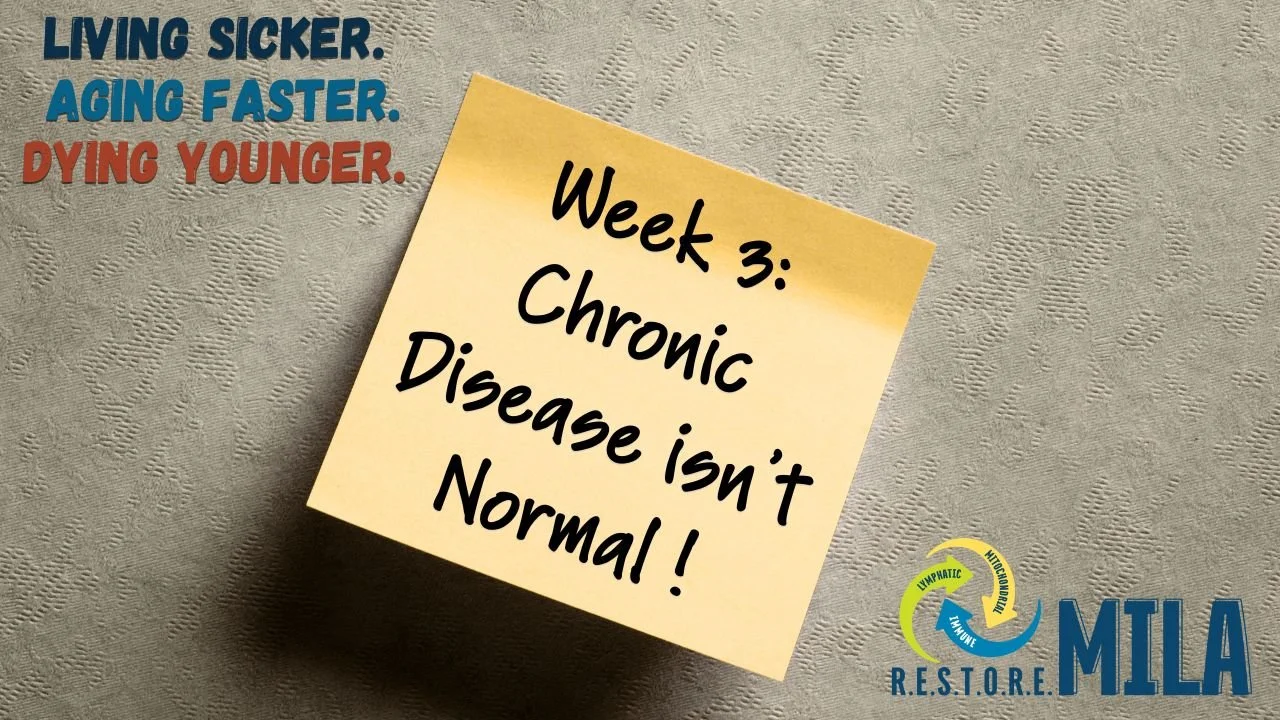 Is chronic disease really just a normal part of getting older?