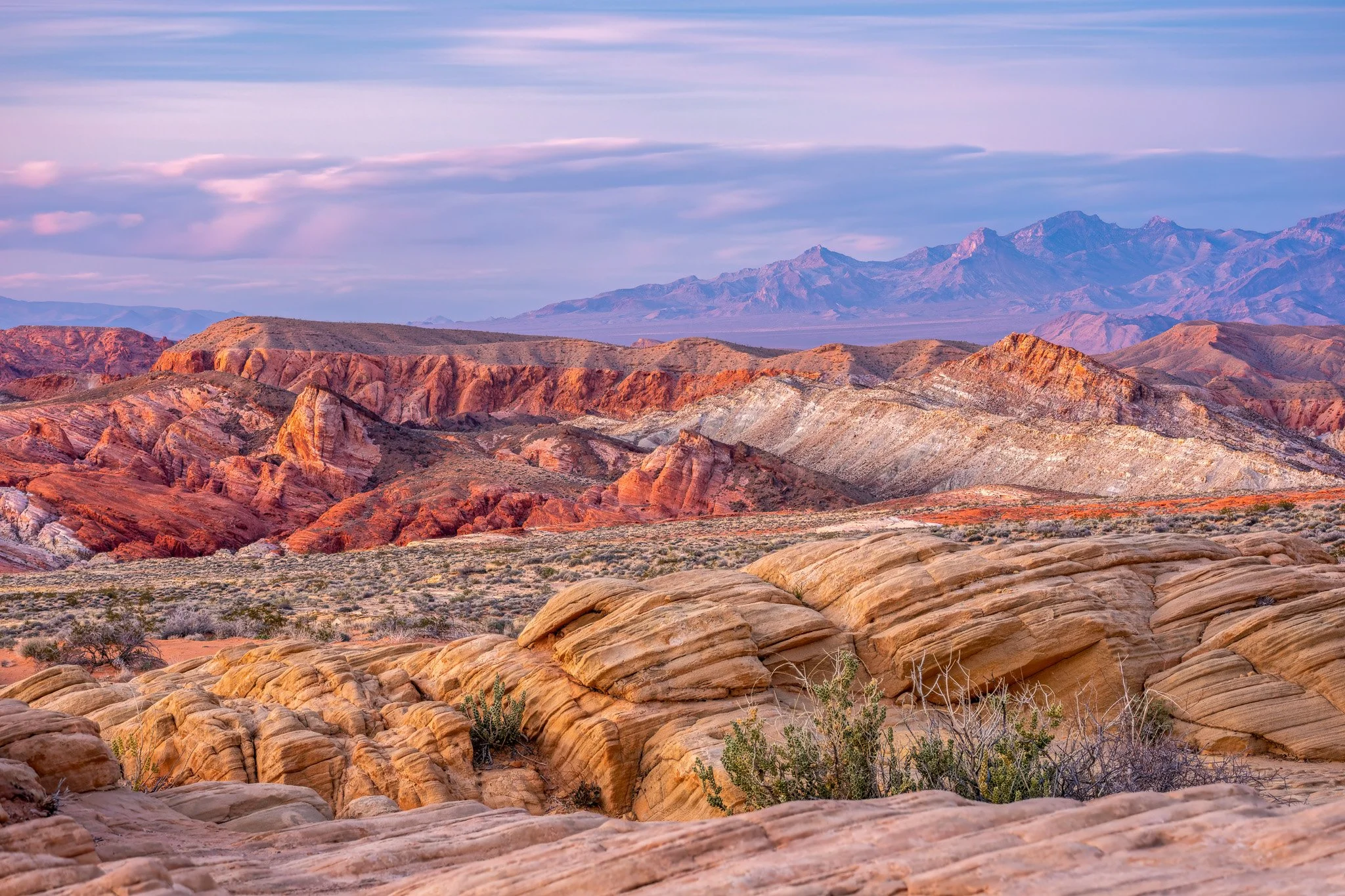 Valley of Fire at Dusk, 2026, Nevada
