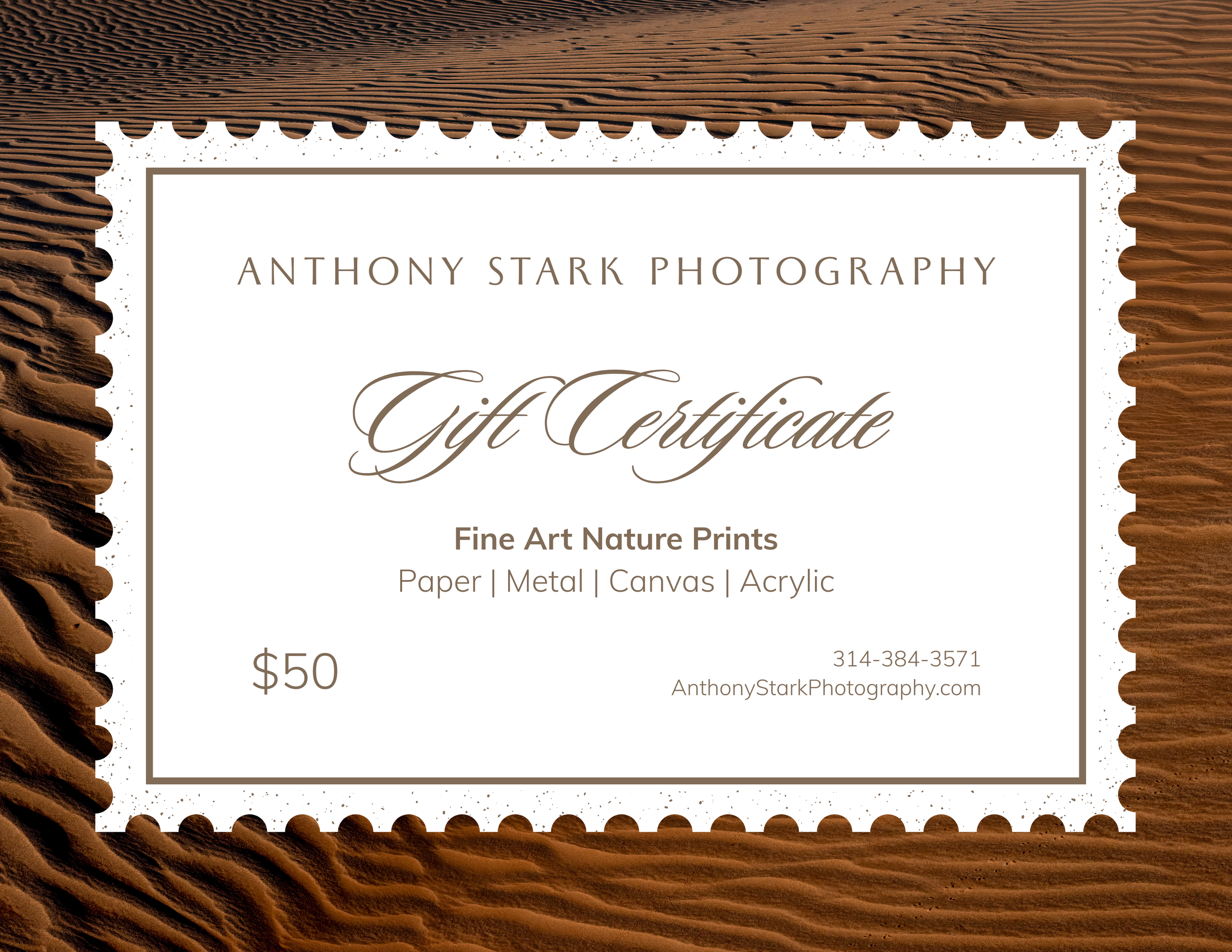 $50 - Gift Card