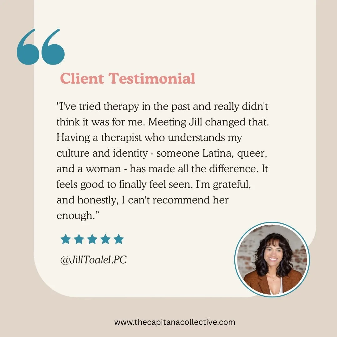 Holding space where people feel seen is the heart of this work.

Therapy isn&rsquo;t one-size-fits-all &mdash; culture, identity, and lived experience matter. 

Grateful every day for the clients who trust me with their stories and allow healing to h