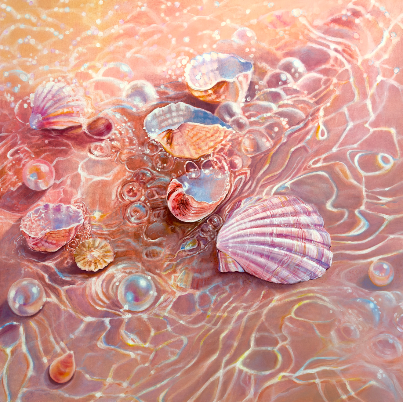 Mother of Pearl | 30x30 (For Sale)