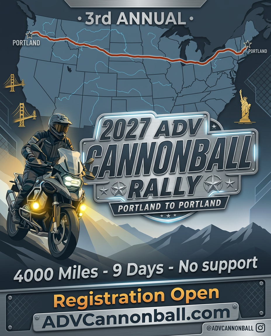 2027 USA ADV Cannonball Announced