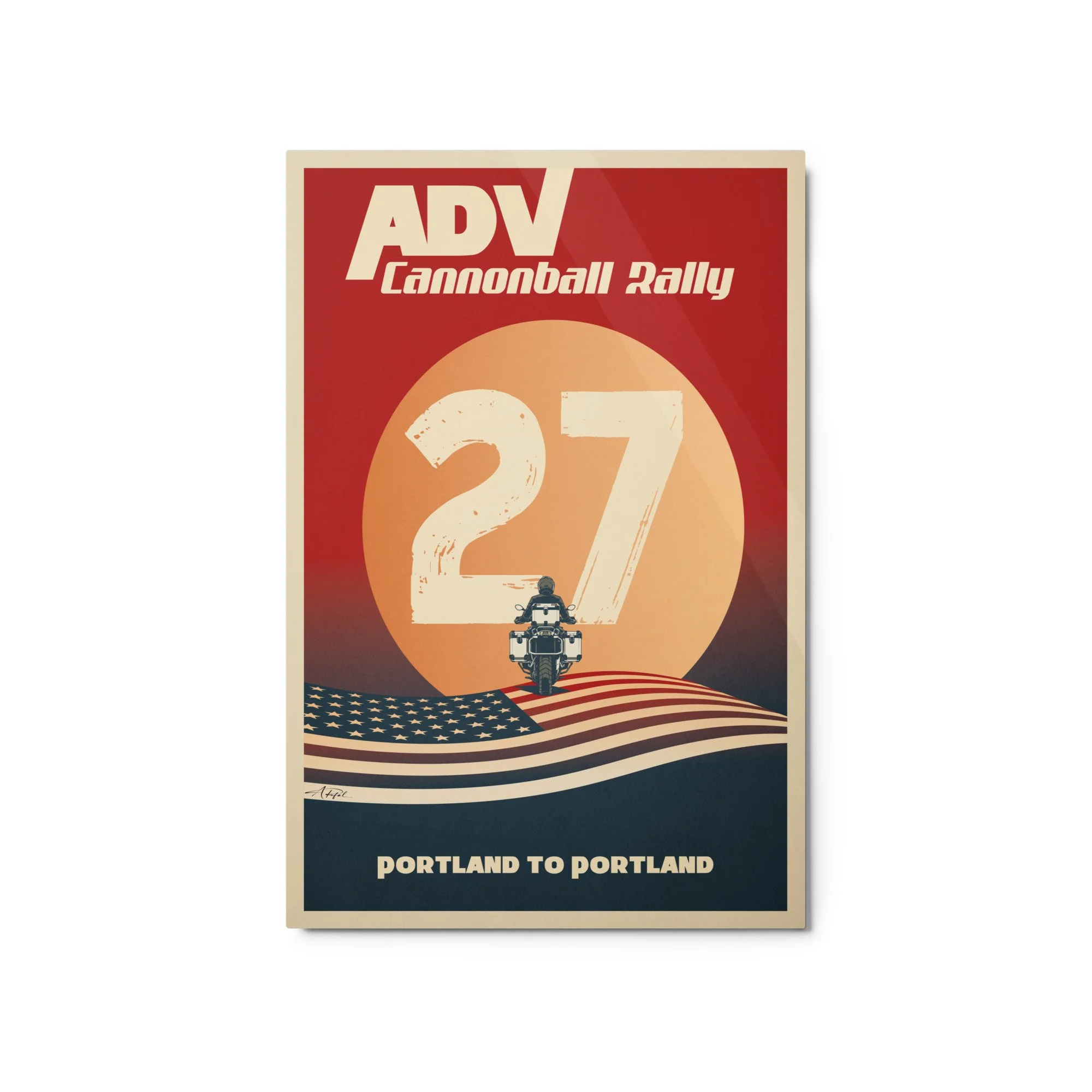 2027 Metal Glossy Art