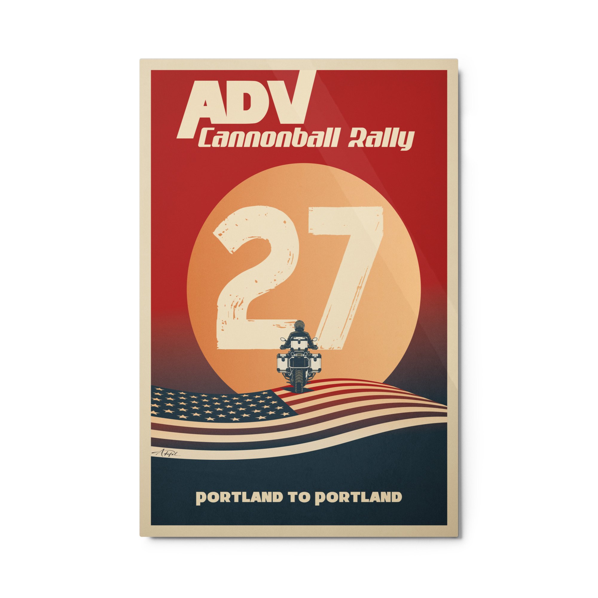 2027 Metal Glossy Art