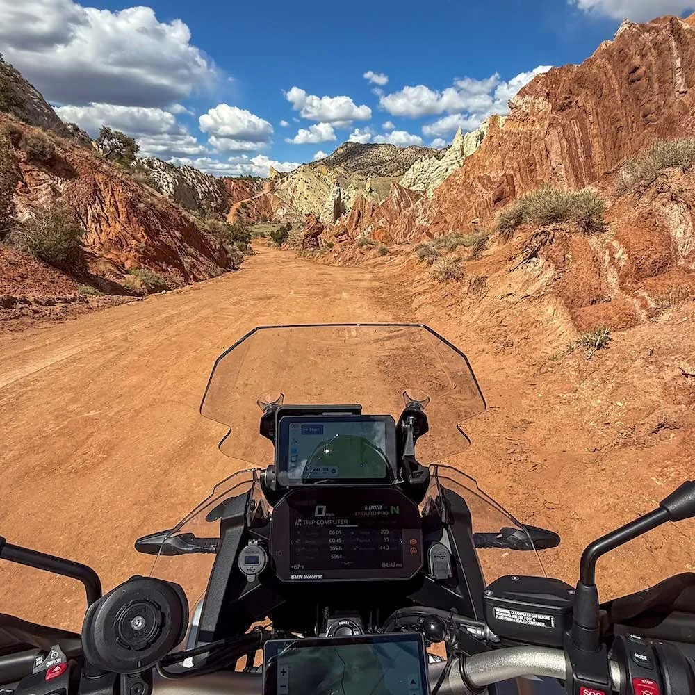 Off-road terrain on the 2026 ADV Cannonball Rally