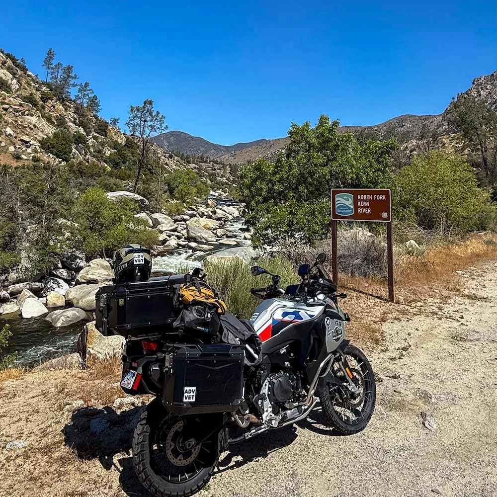 North Fork Kern River on the final day of the 2026 rally