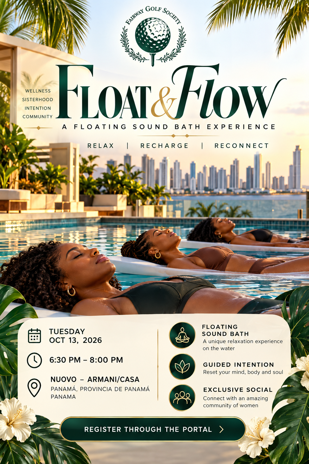 Float &amp; Flow: A Floating Sound Bath Experience