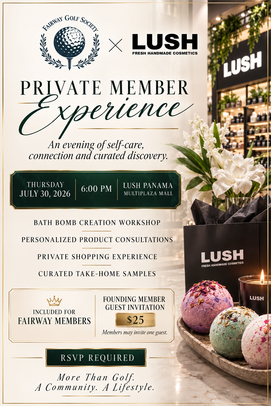 Fairway Golf Society x Lush Panama (Founder's Guest Pass)
