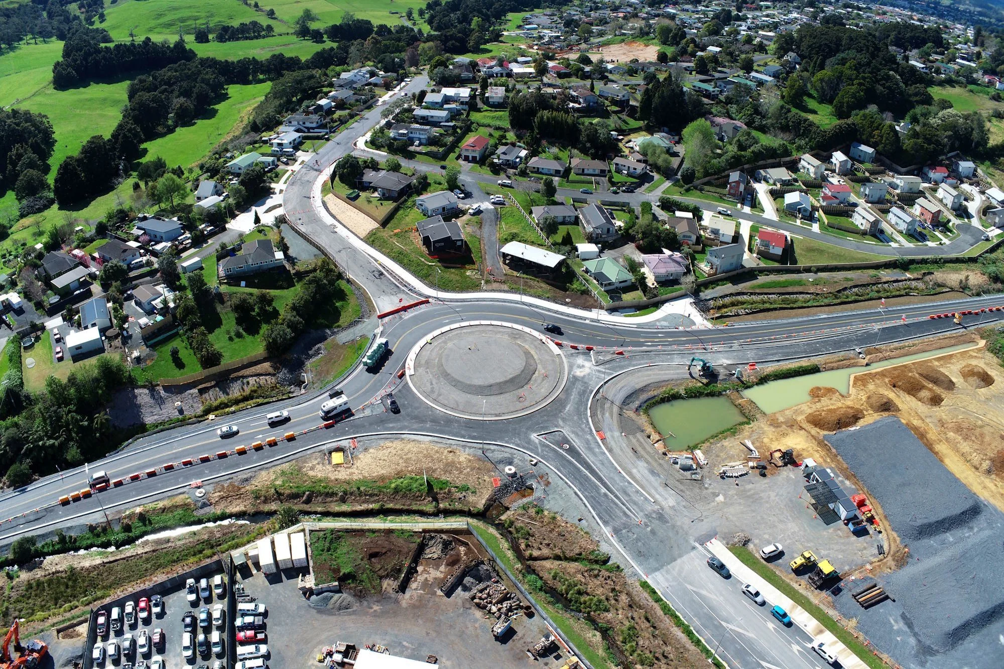 SH1 Springs Flat Roundabout