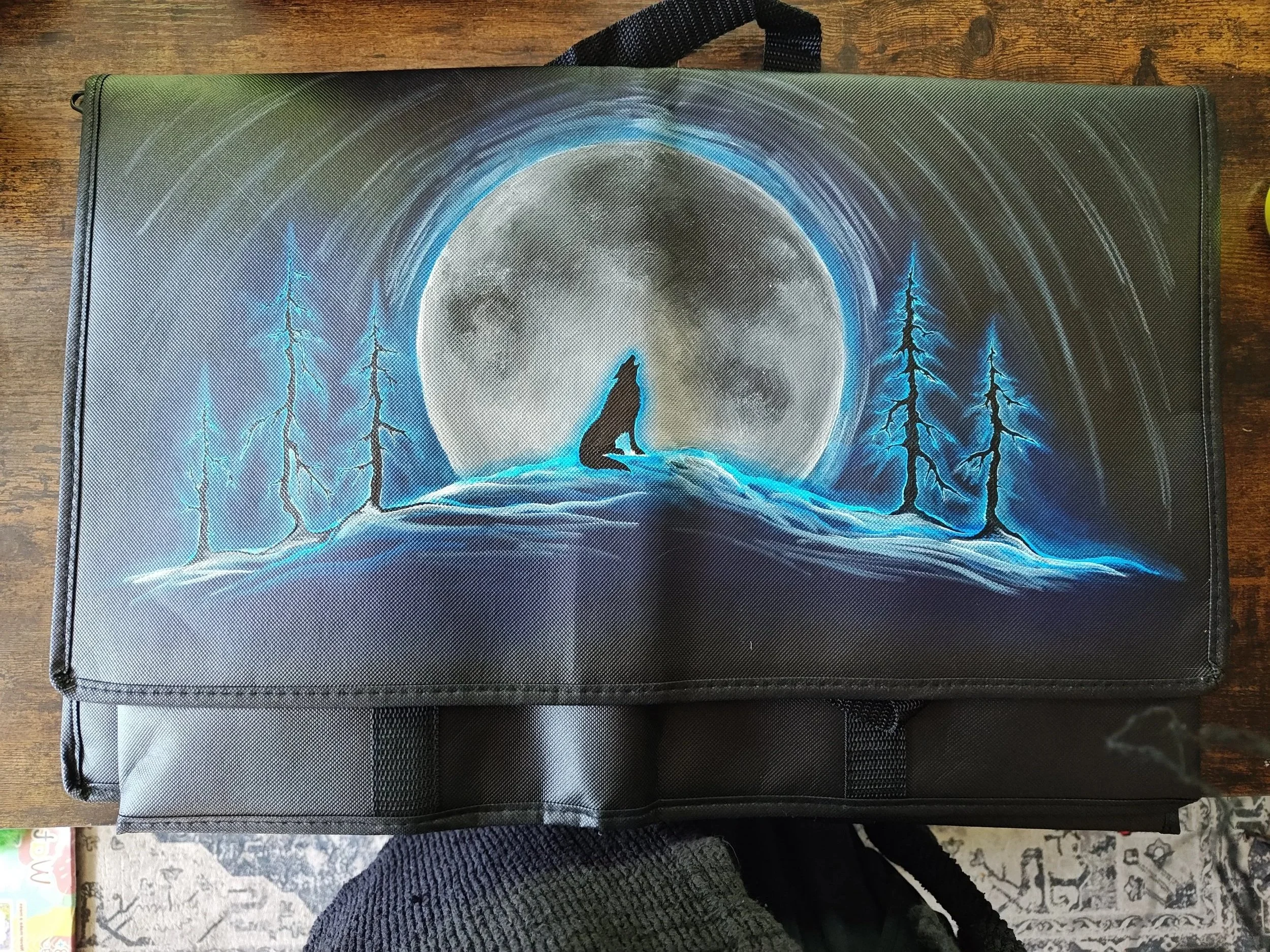 Wolf & Moon
