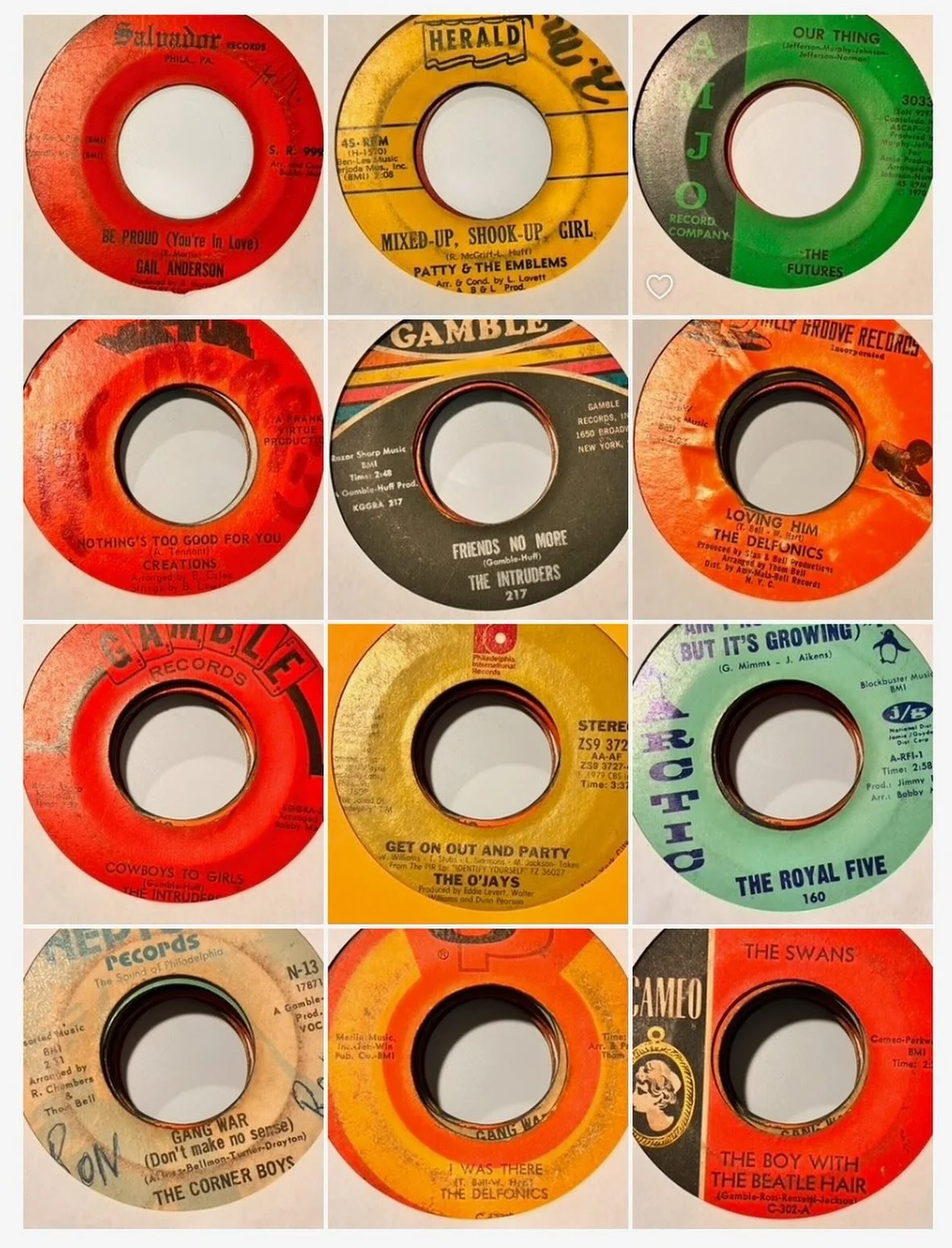 You know the mighty Philadelphia International, but Philly was home to lots of little labels and off-shoots. #phillysoul