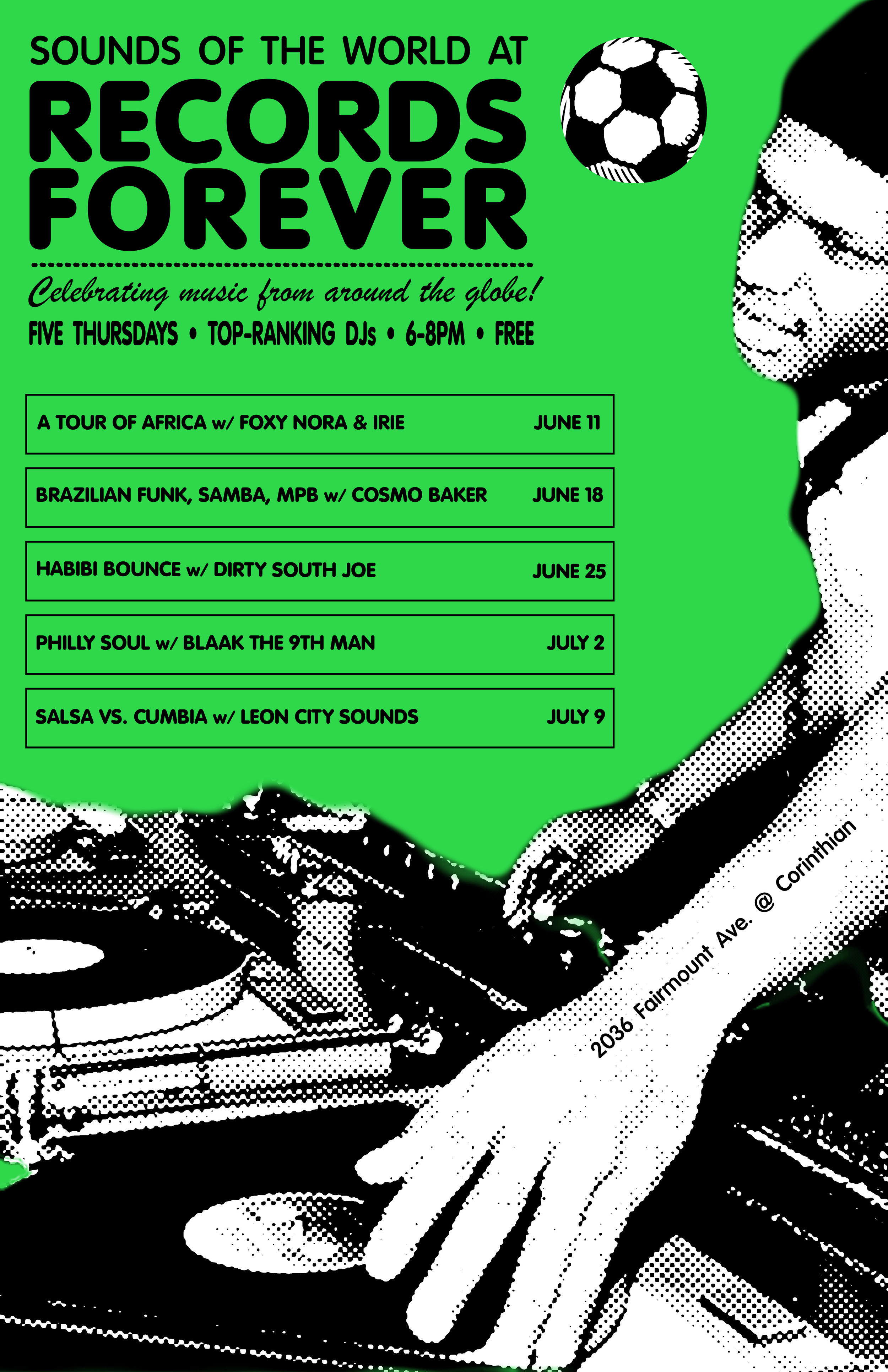 Philly’s Records Forever Announces&nbsp;‘Sounds of the World’&nbsp;Live DJ Series During FIFA World Cup